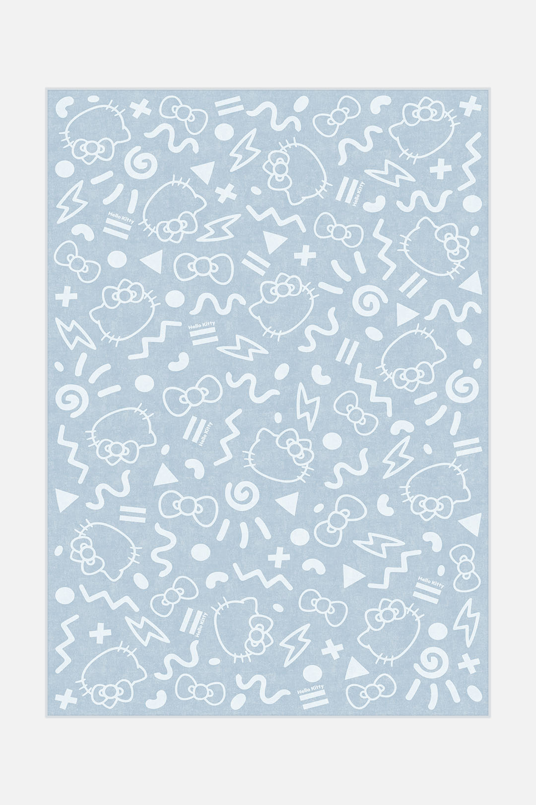 teppana-hello-kitty-comic-rauchblau-teppich-kinder image 1