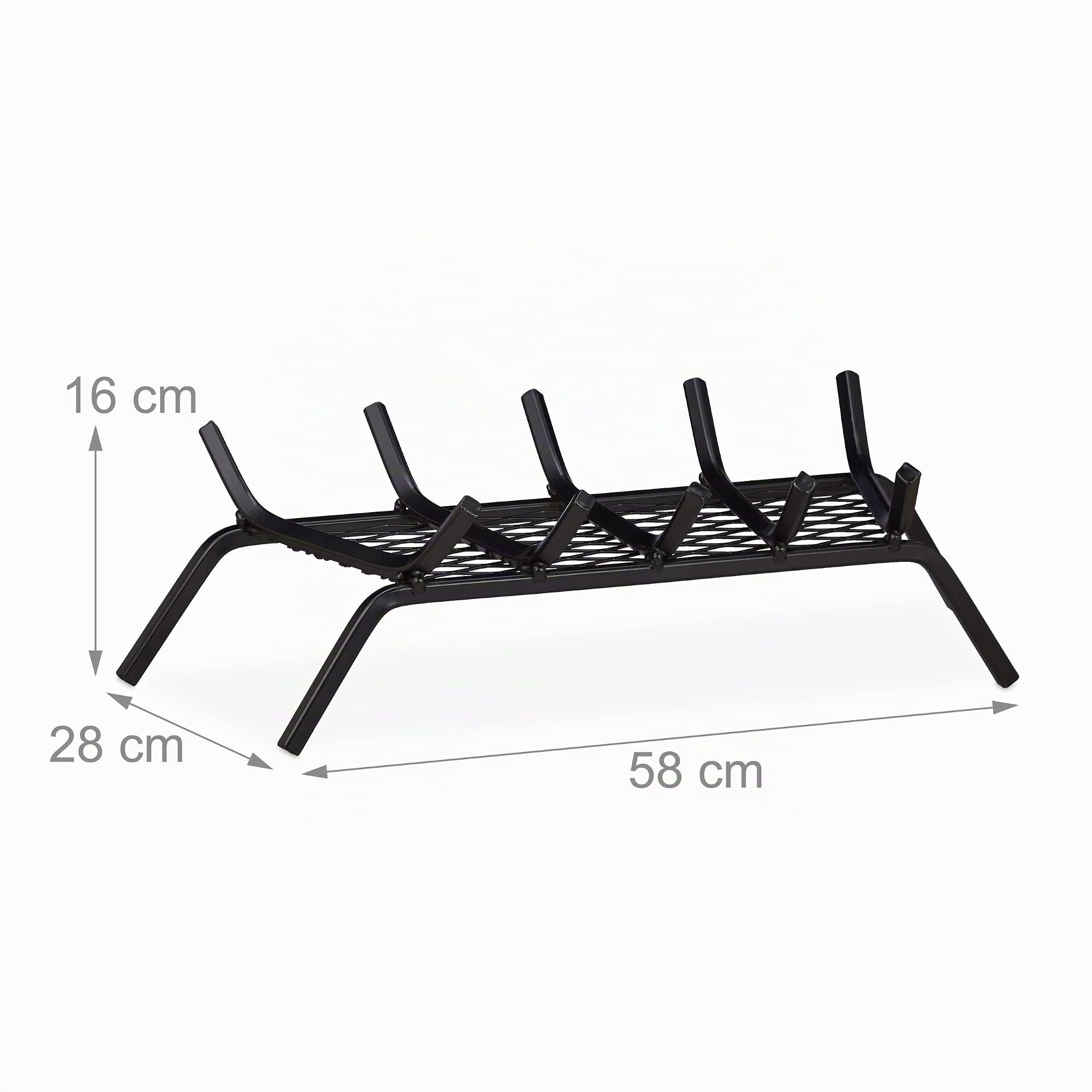 relaxdays-kaminrost-eckig-stahl-schwarz-16-x-58-x-28-cm image 4