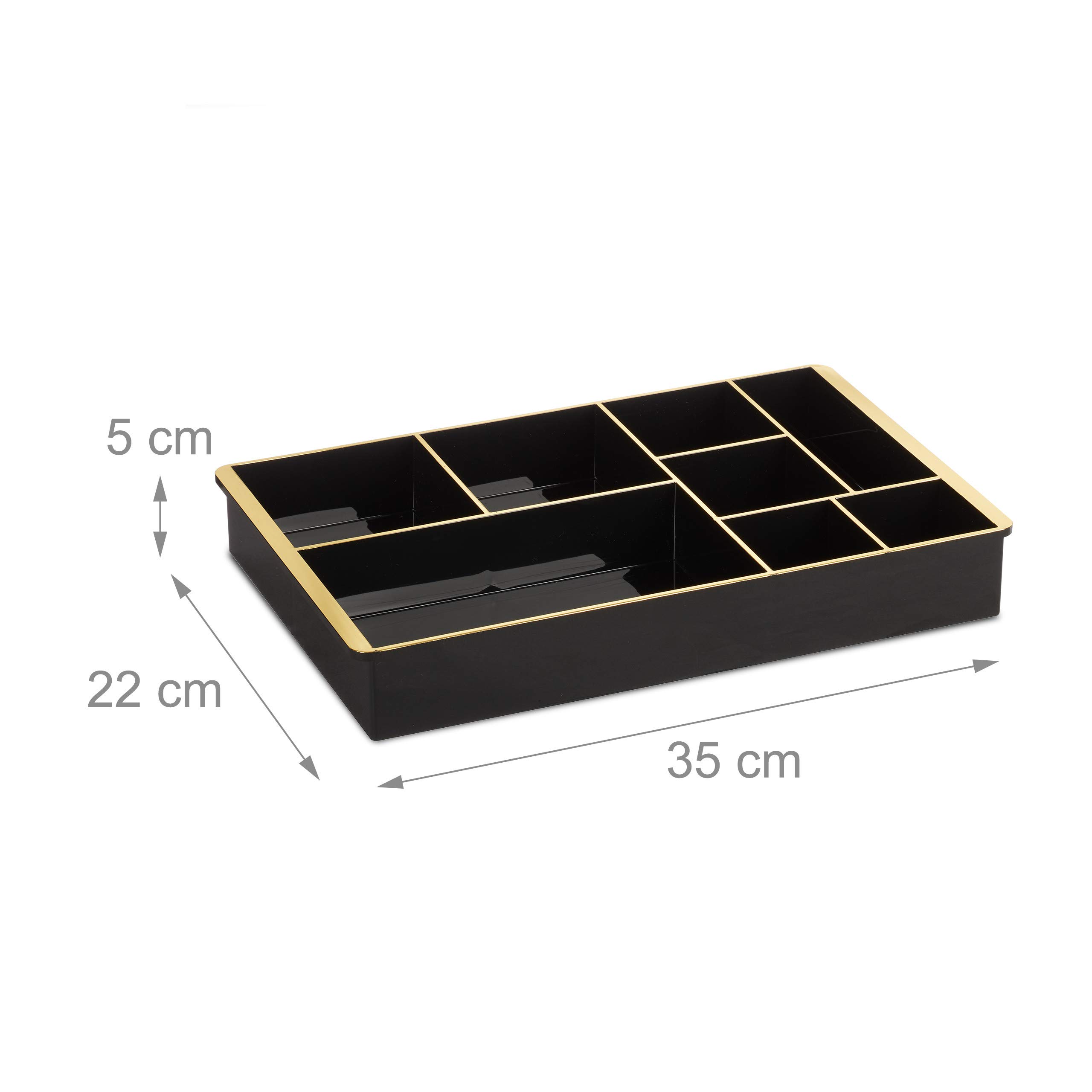 relaxdays-schubladen-organizer-kosmetik-8-f-cher-schwarz-gold image 4