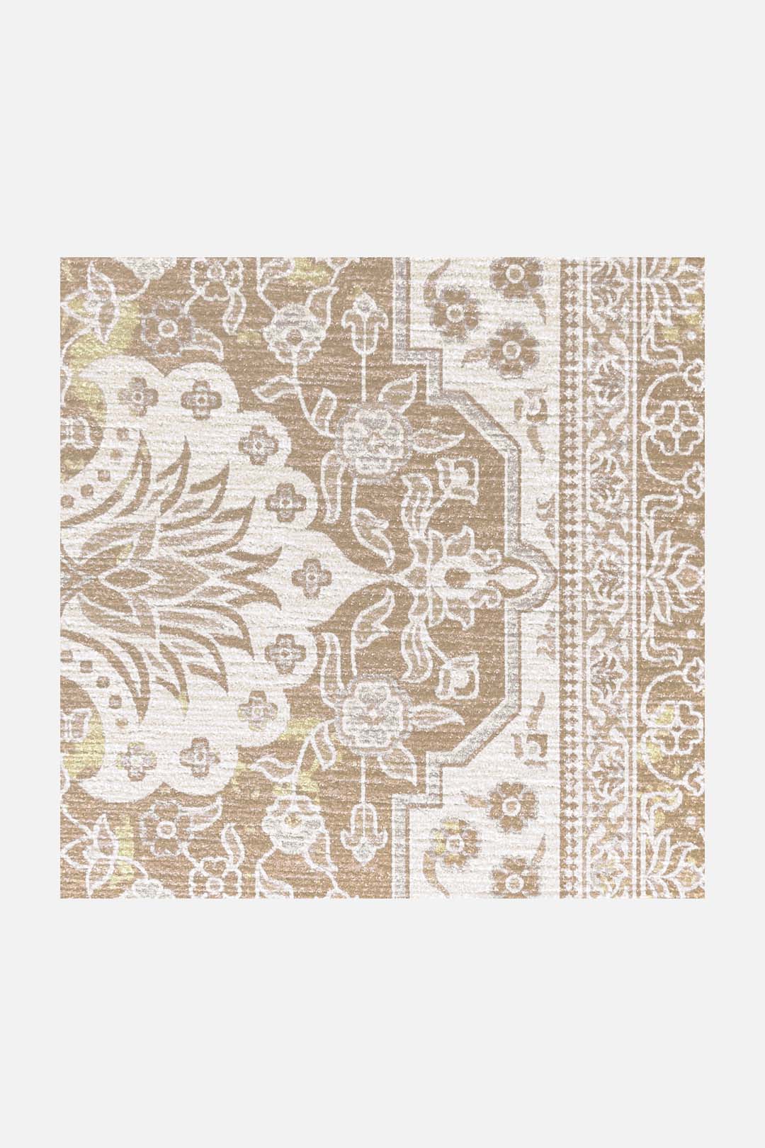 teppana-mahan-walnuss-teppich-waschbarer-perser-teppich-beige image 7