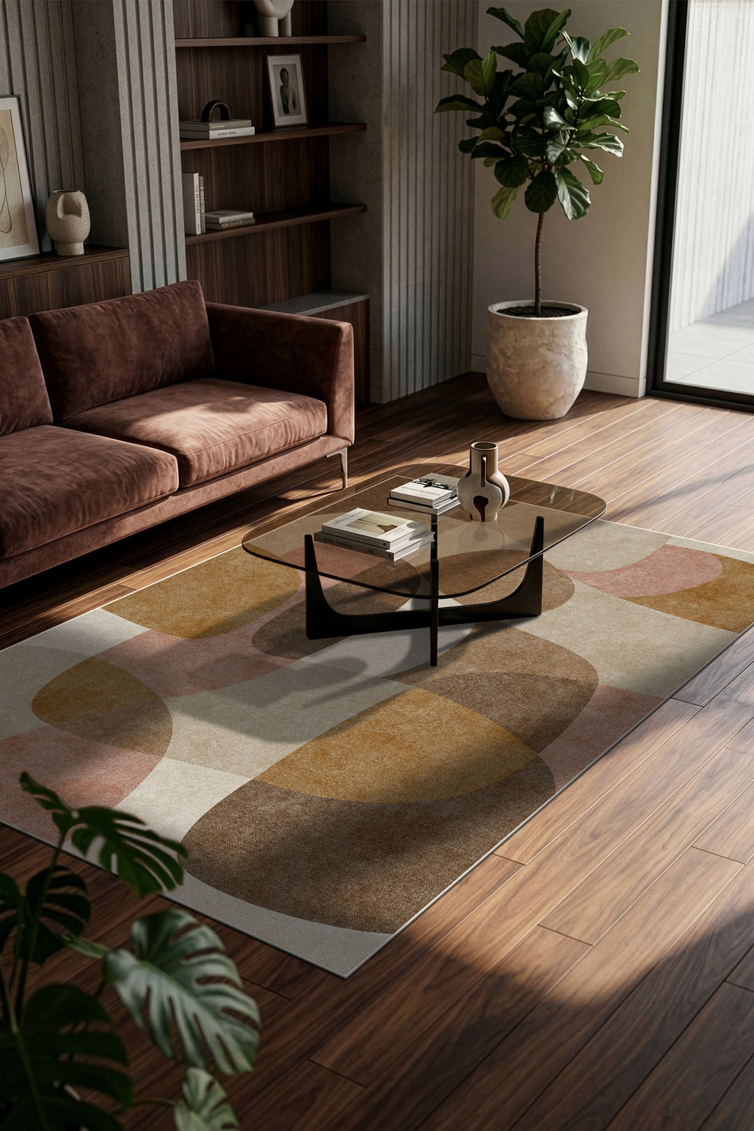 teppana-luna-altrosa-teppich-waschbarer-indoor-teppich image 4