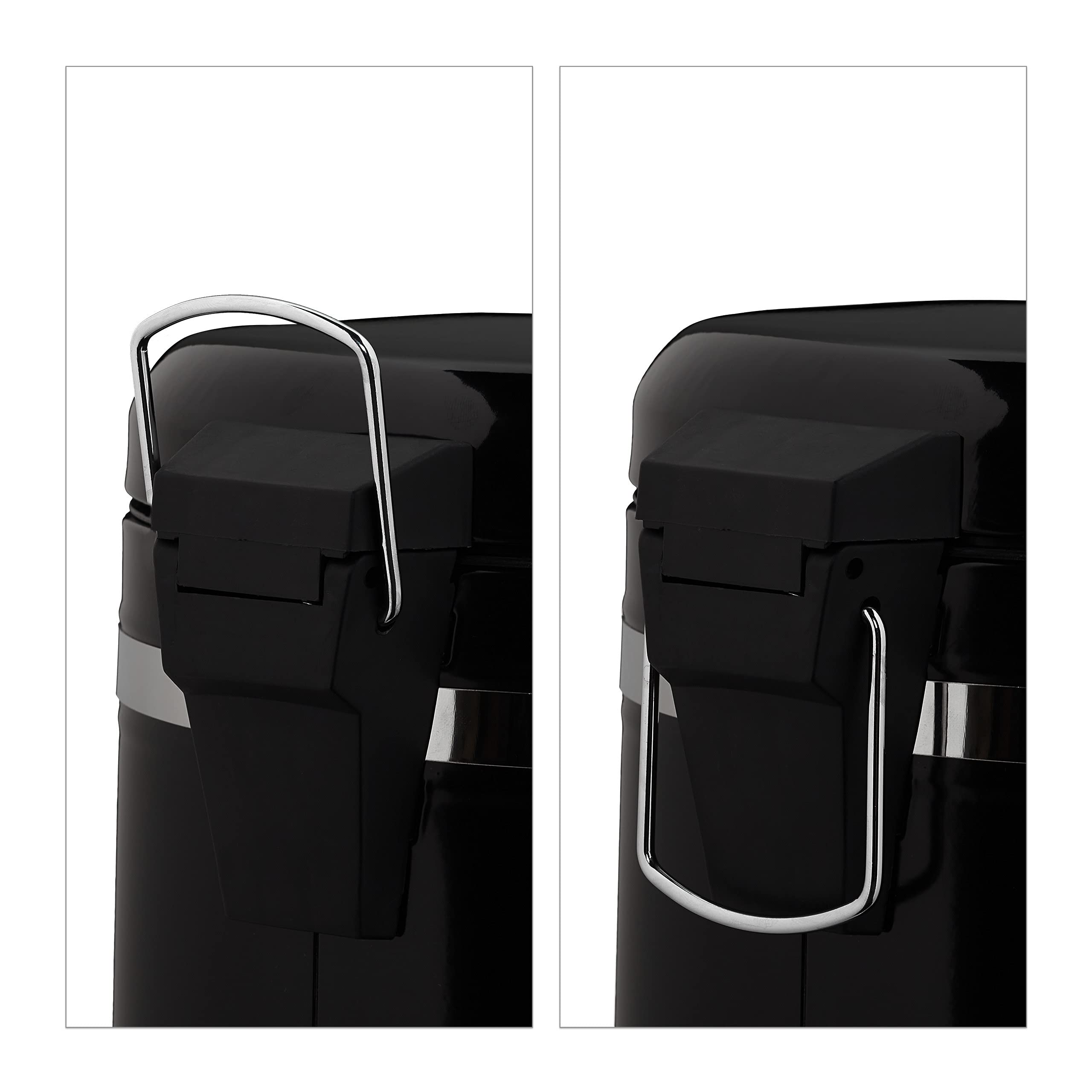 relaxdays-kosmetikeimer-3-liter-tretm-lleimer-schwarz-metall image 8