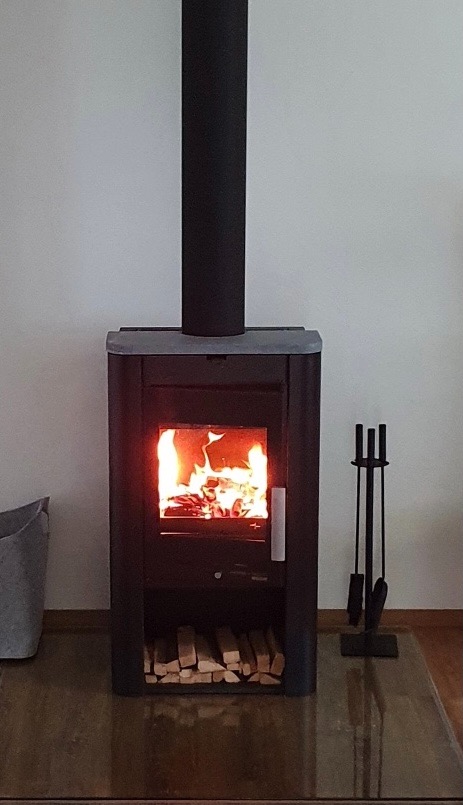 Endlich Ordnung am Kamin