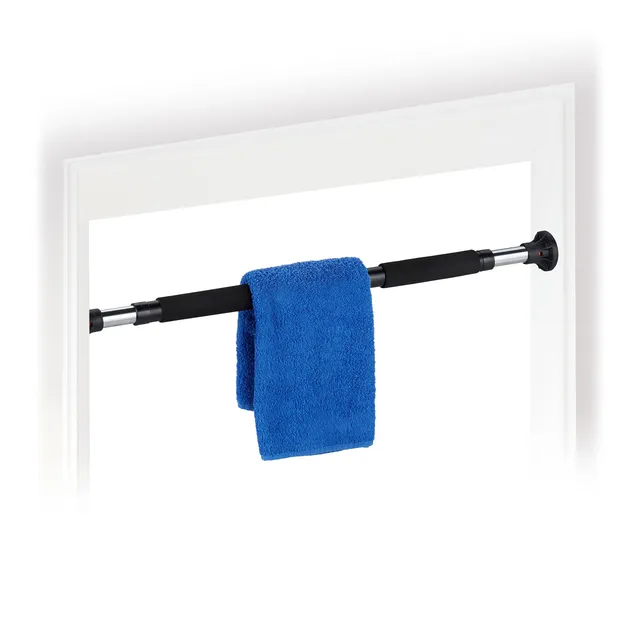 relaxdays-klimmzugstange-t-rrahmen-70-92-cm-schwarz-t-rreck-stahl-100-kg image 1