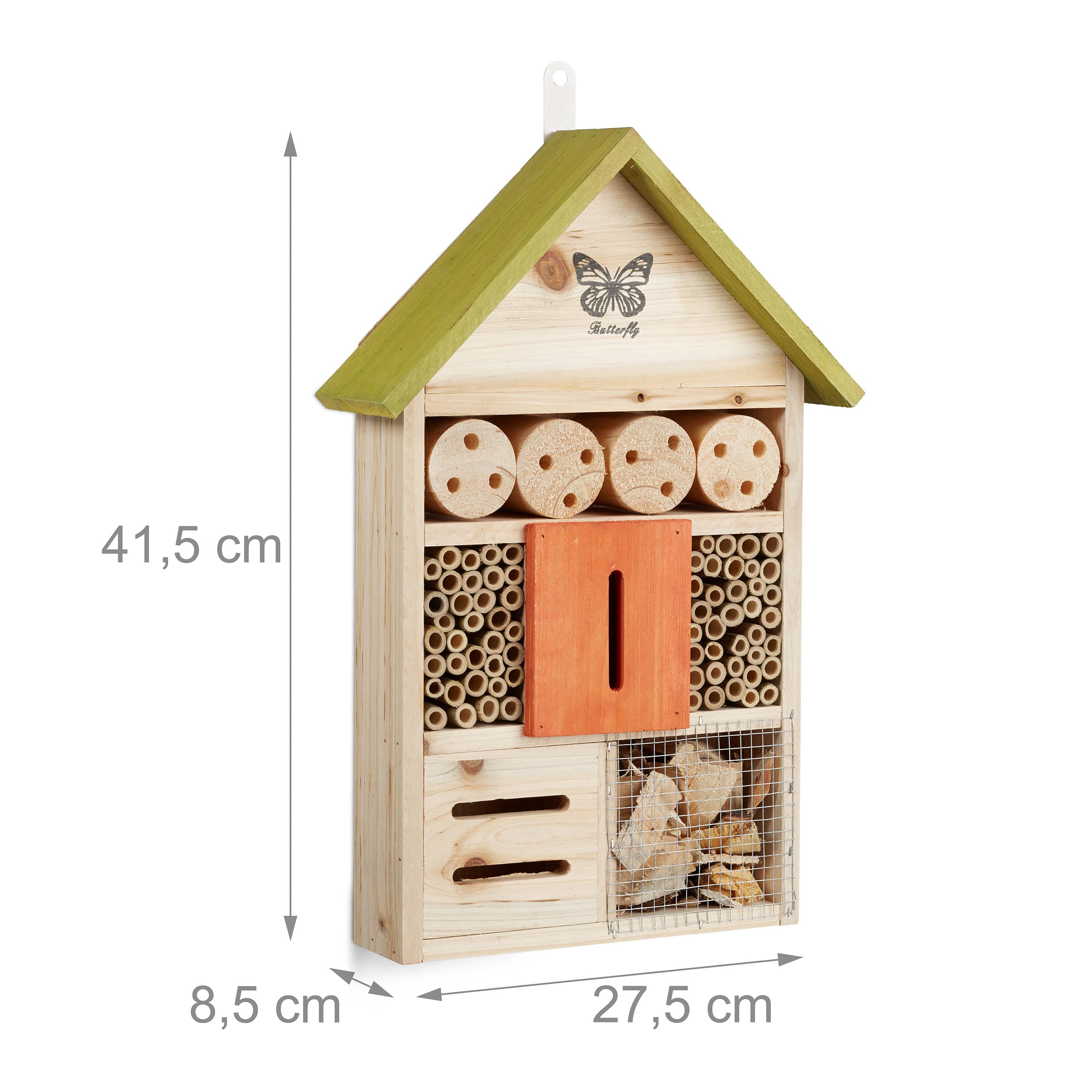 relaxdays-insektenhotel-butterfly-gr-n-41-5-cm-nistkasten-aus-tannenholz image 5