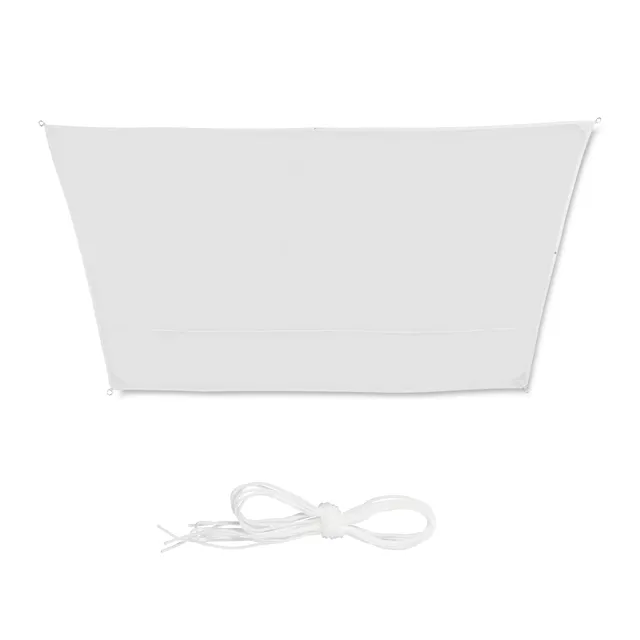 relaxdays-sonnensegel-trapez-3x4x2x2-m-wei-wasserabweisendes-terrassen-poolsegel image 1