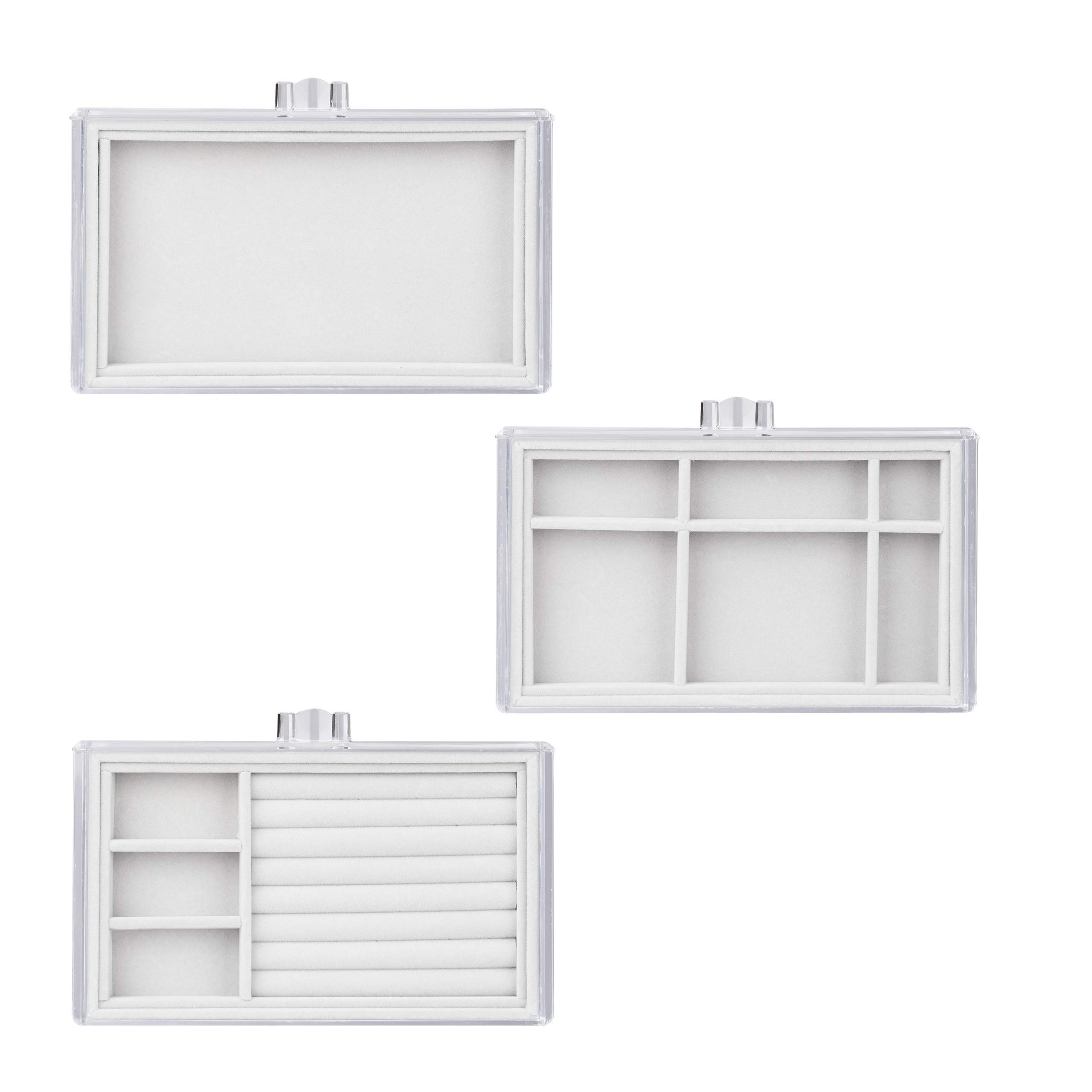 relaxdays-make-up-organizer-2-teilig-transparent-mit-schmuckk-stchen image 6