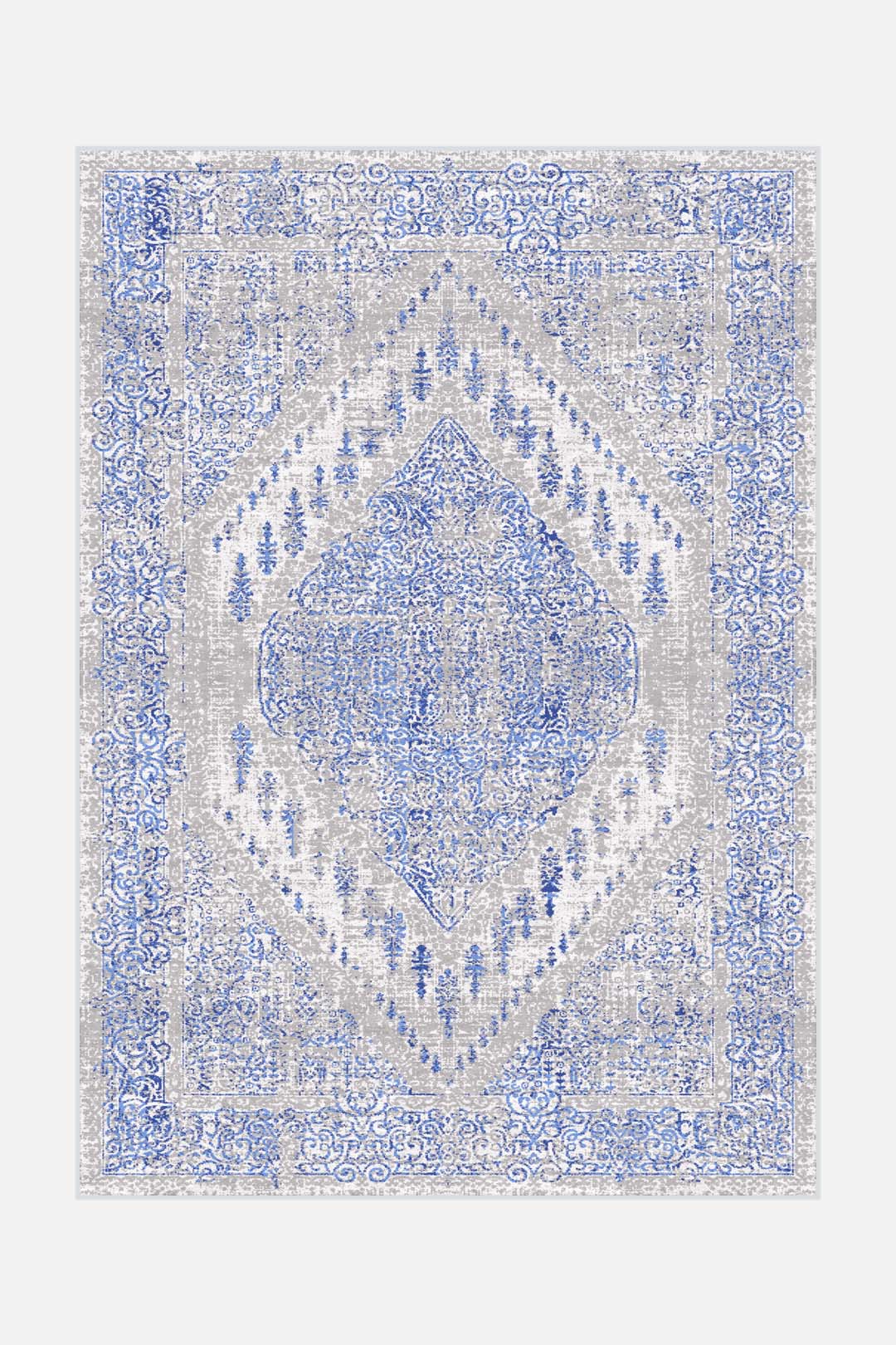 teppana-lina-blau-teppich-waschbarer-indoor-teppich-blau-gr-n image 1