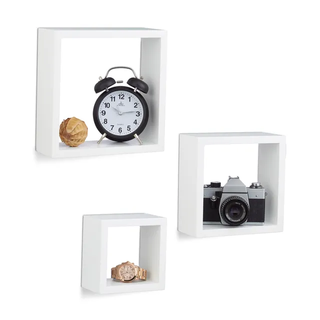 relaxdays-h-ngeregal-w-rfel-3er-set-wei-mdf image 1
