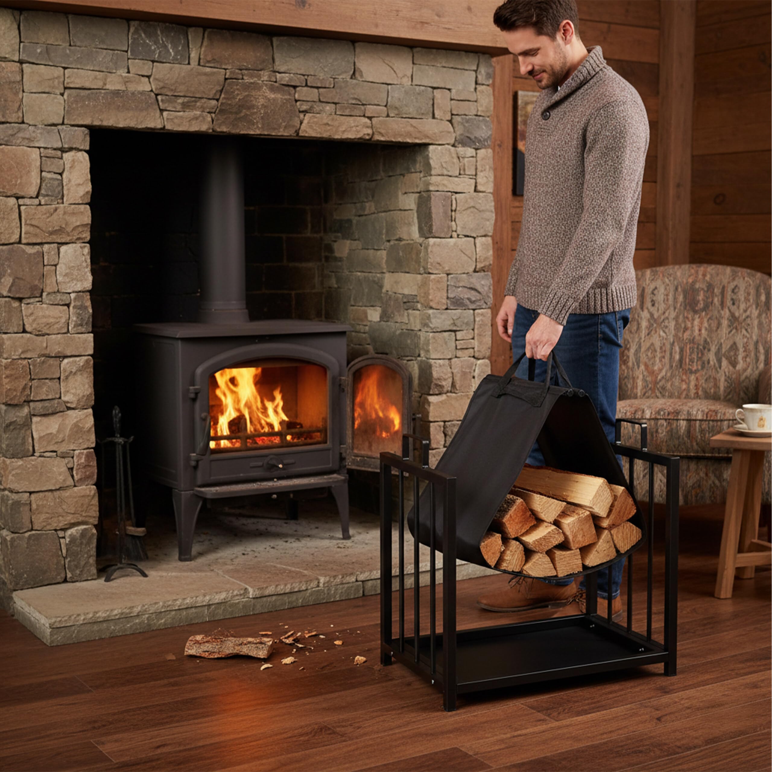 relaxdays-kaminholzst-nder-stahl-schwarz-50-x-51-x-37-cm-mit-tragetasche image 3