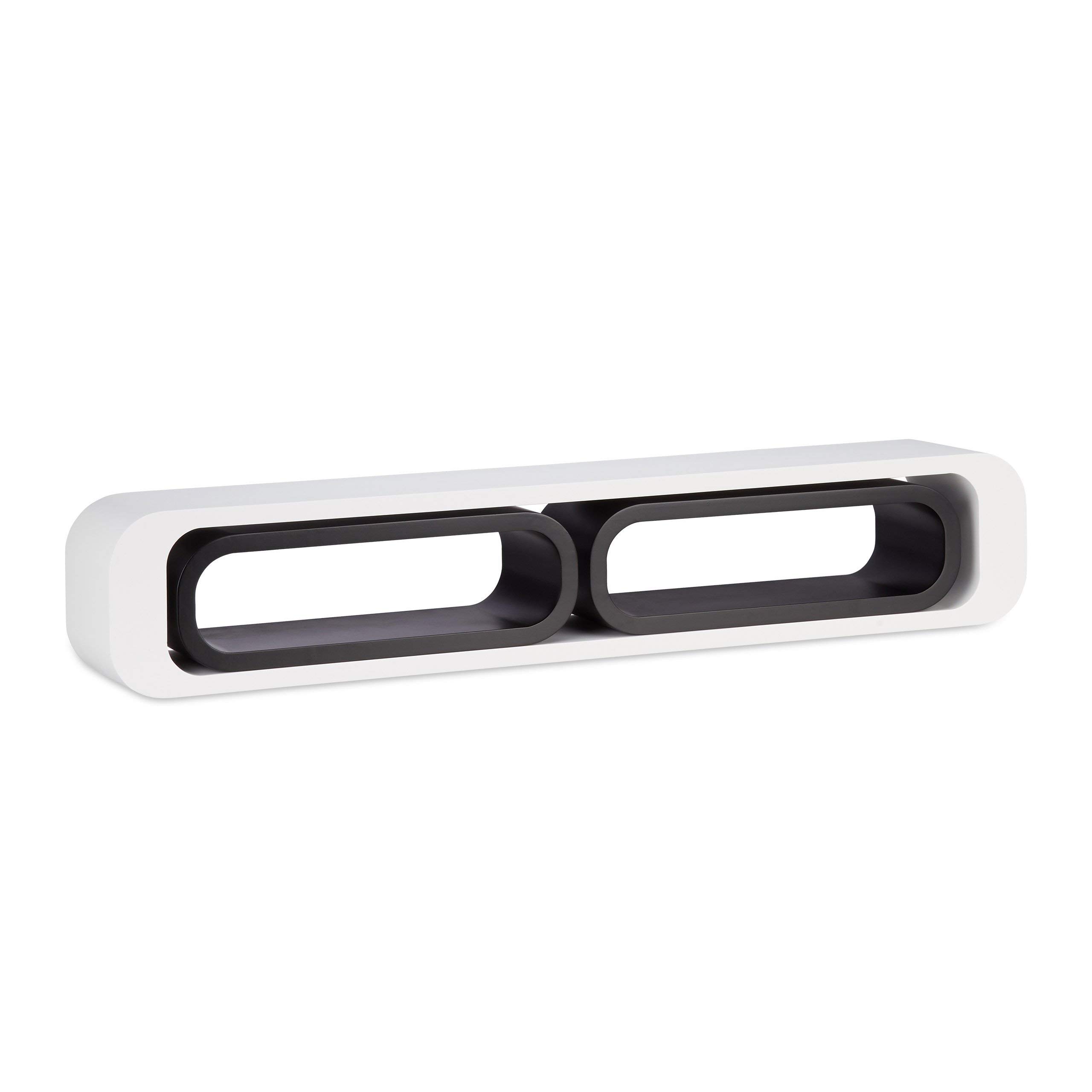 relaxdays-wandregal-lang-3er-set-wei-schwarz-bis-10-kg image 5