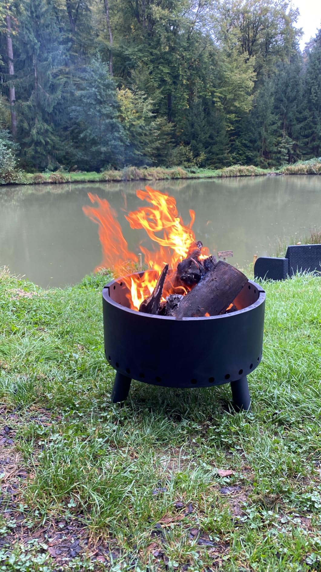 Schönes Lagerfeuer-Feeling