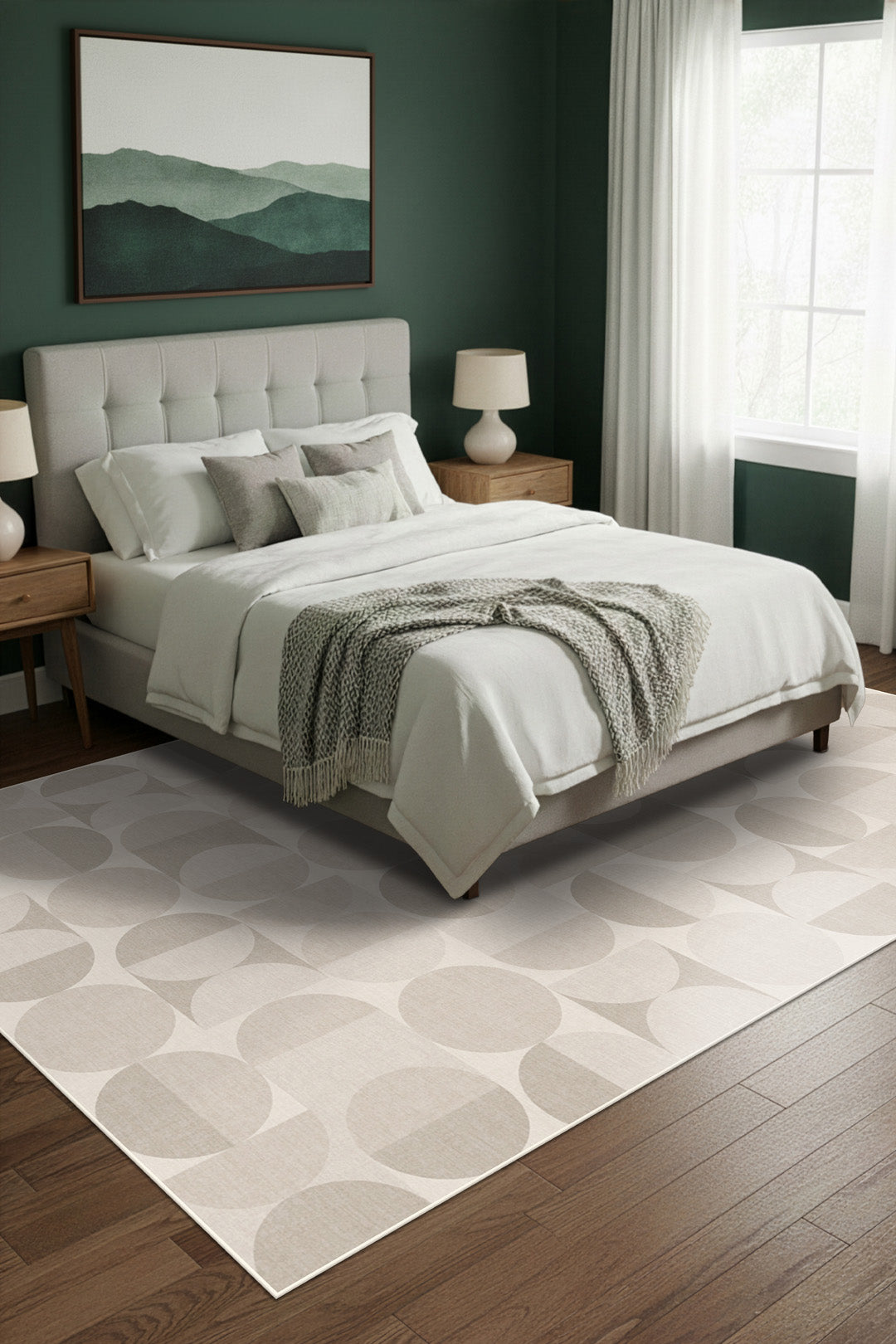 teppana-ronda-sand-indoor-teppich-beige-waschbar image 4
