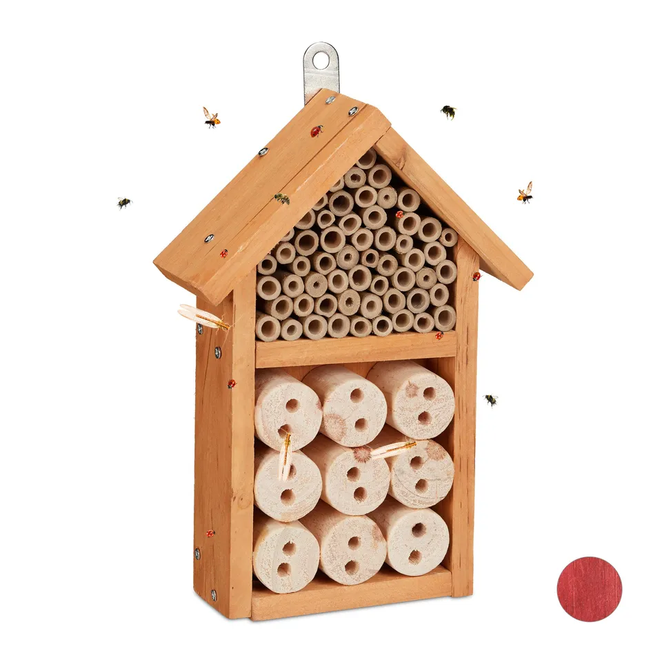 relaxdays-insektenhotel-bausatz-26-x-16-x-6-cm-gelb-zum-selberbauen image 1