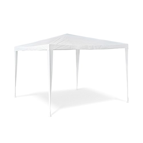 relaxdays-pavillon-zelt-3x3-m-pe-dach-stahlgestell-wei image 6