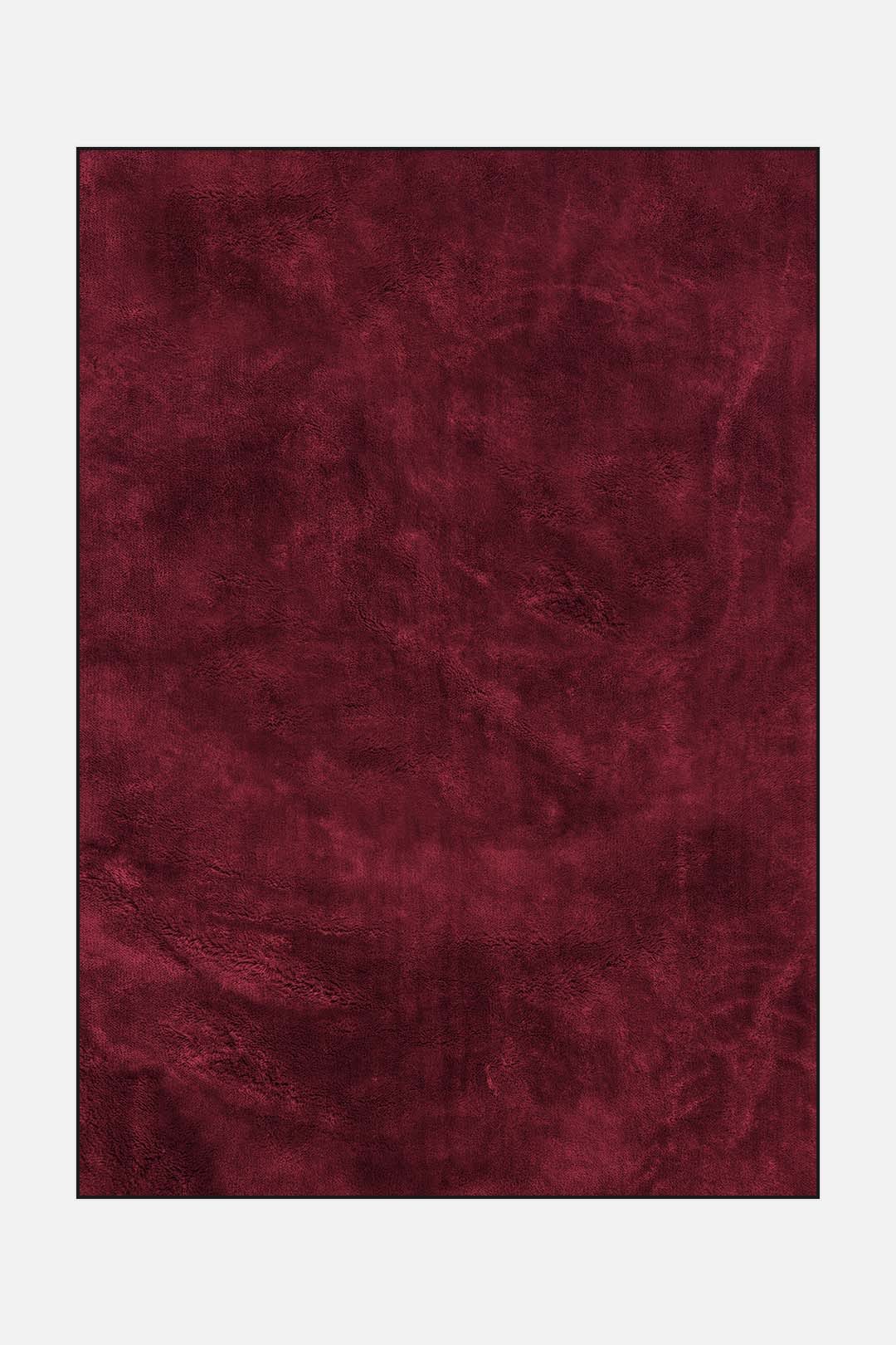 teppana-shaggy-mono-rubin-teppich-hochflor image 1