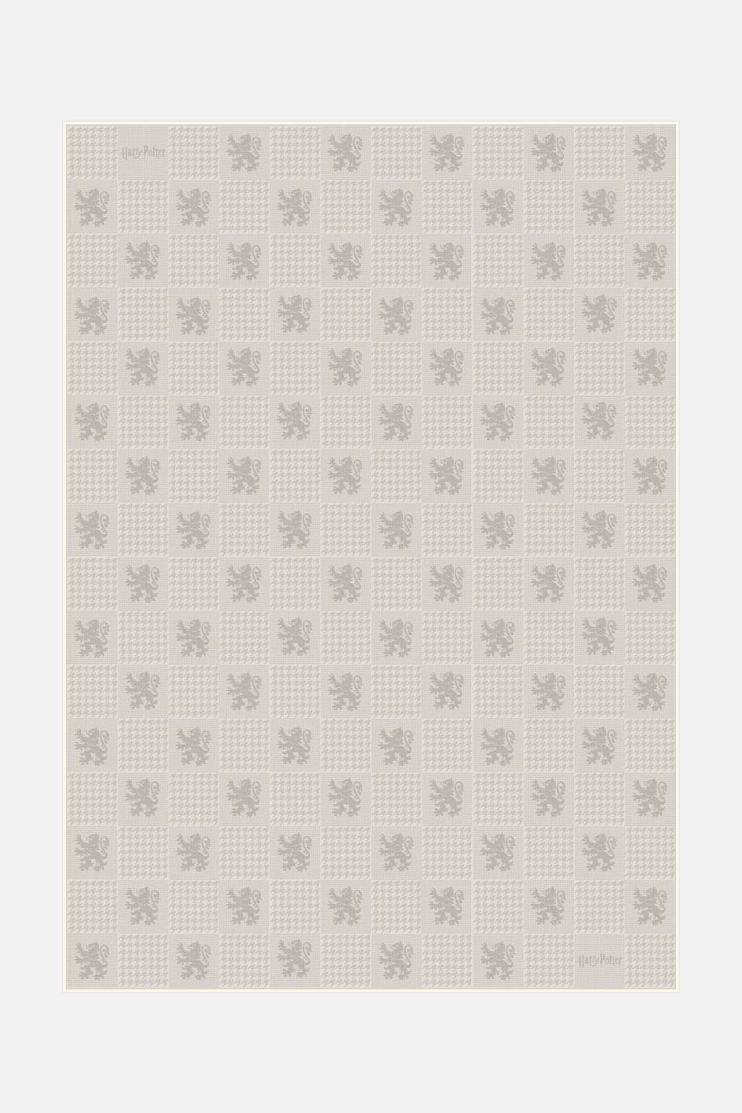 teppana-harry-potter-karo-sand-teppich-waschbarer-indoor-teppich-beige-natur image 1