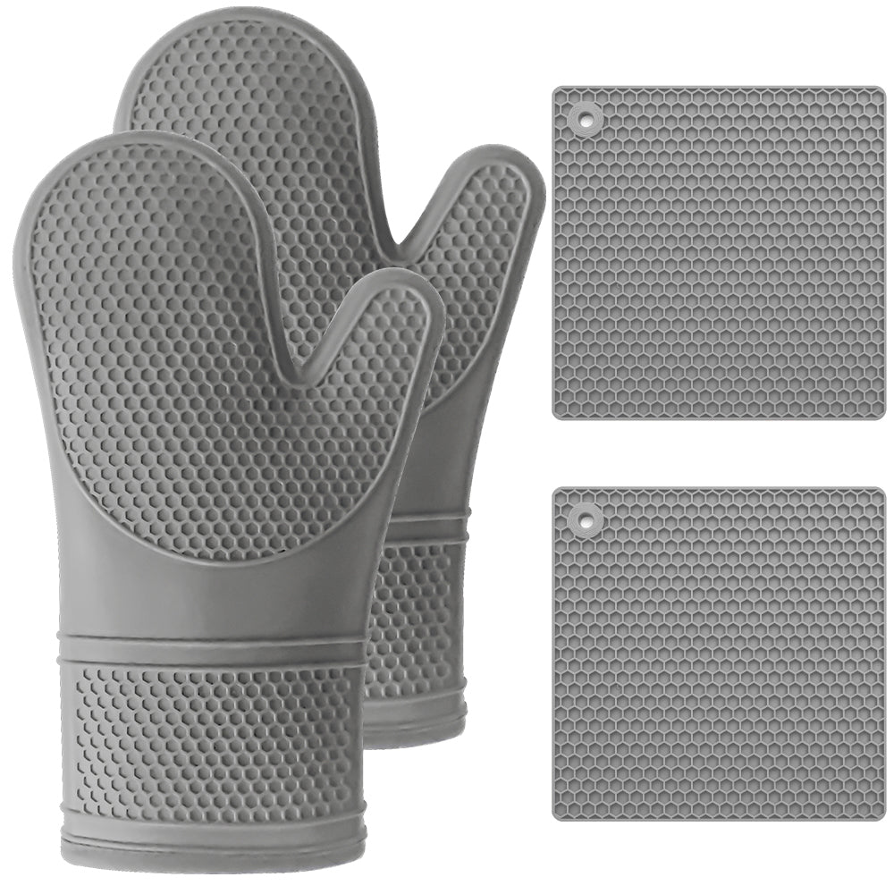 gorilla-grip-silicone-ofenhandschuh-mit-untersetzer-set image 5