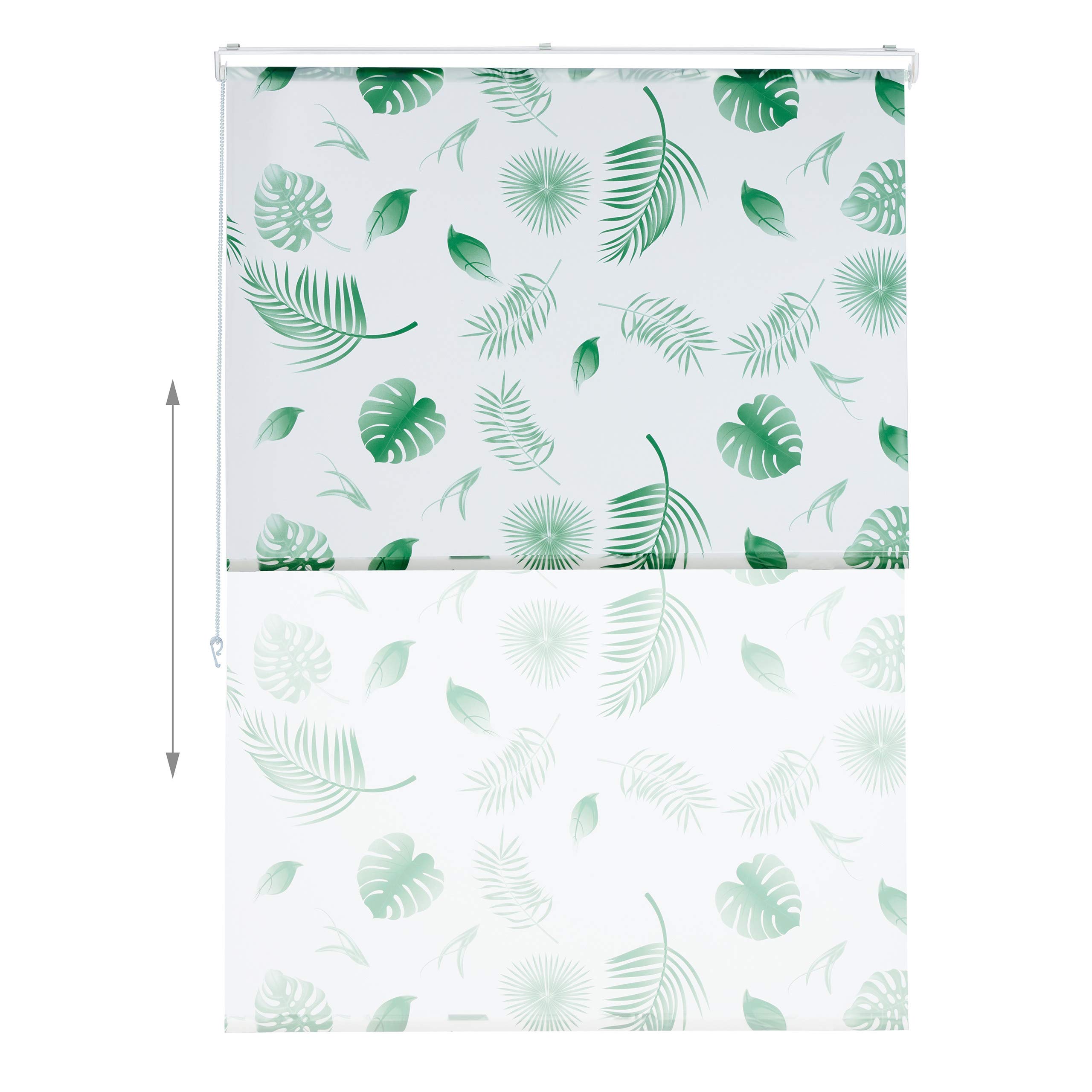 relaxdays-duschrollo-bl-tter-120x240-cm-wei-gr-n-wasserabweisend image 6