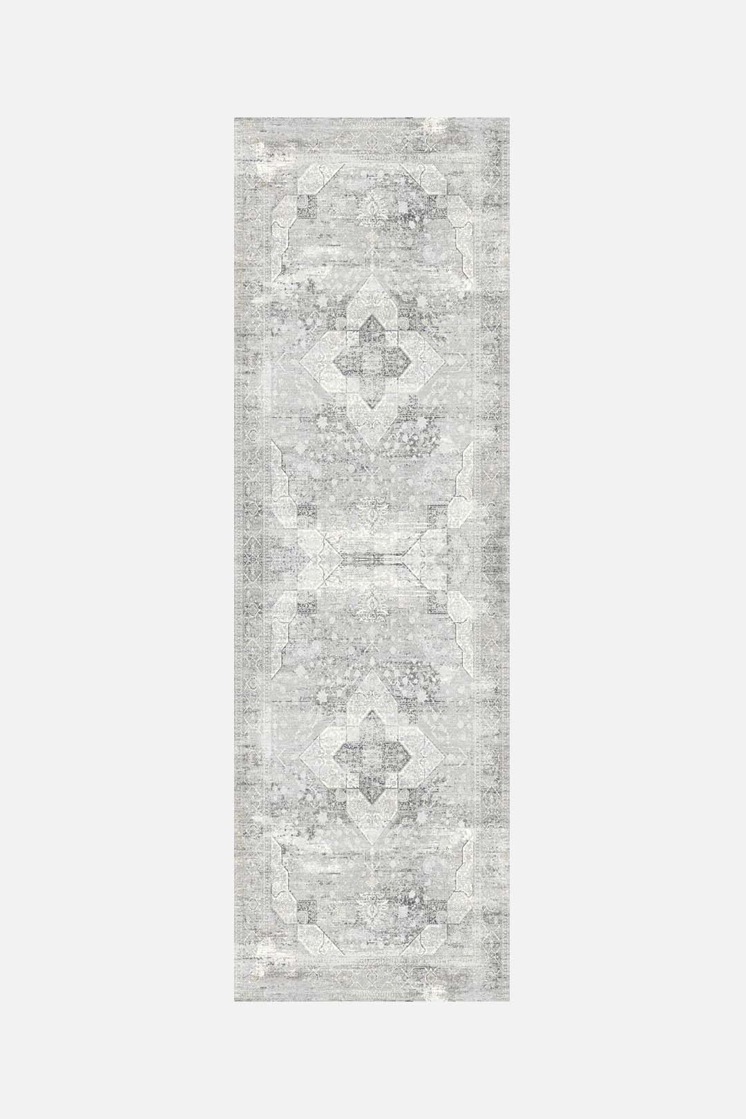 teppana-graphit-vintage-waschbarer-teppich-persisch-grau-silber image 6
