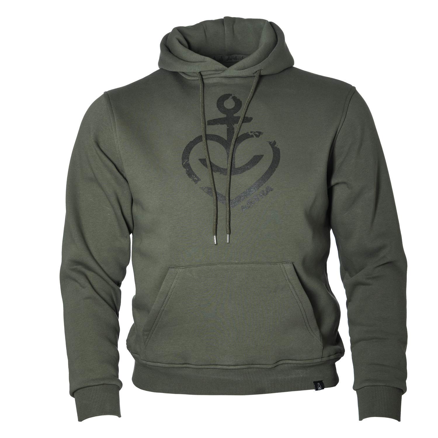 astra-hoodie-herzanker-unisex-oliv-kapuzenpullover-st-pauli image 1