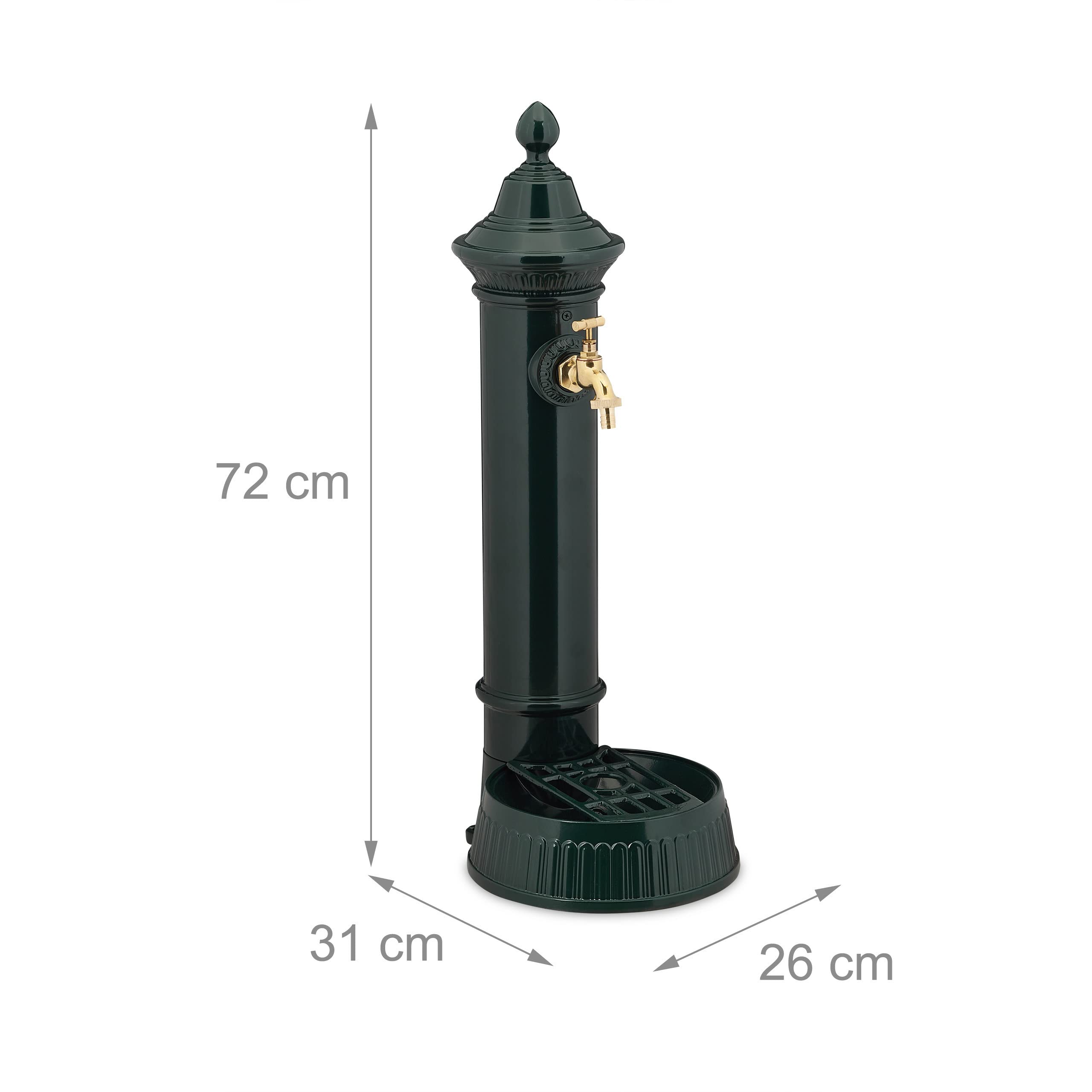 relaxdays-standbrunnen-antik-mit-wasserhahn-und-becken-72-x-26-x-31-cm-dunkelgr- image 4