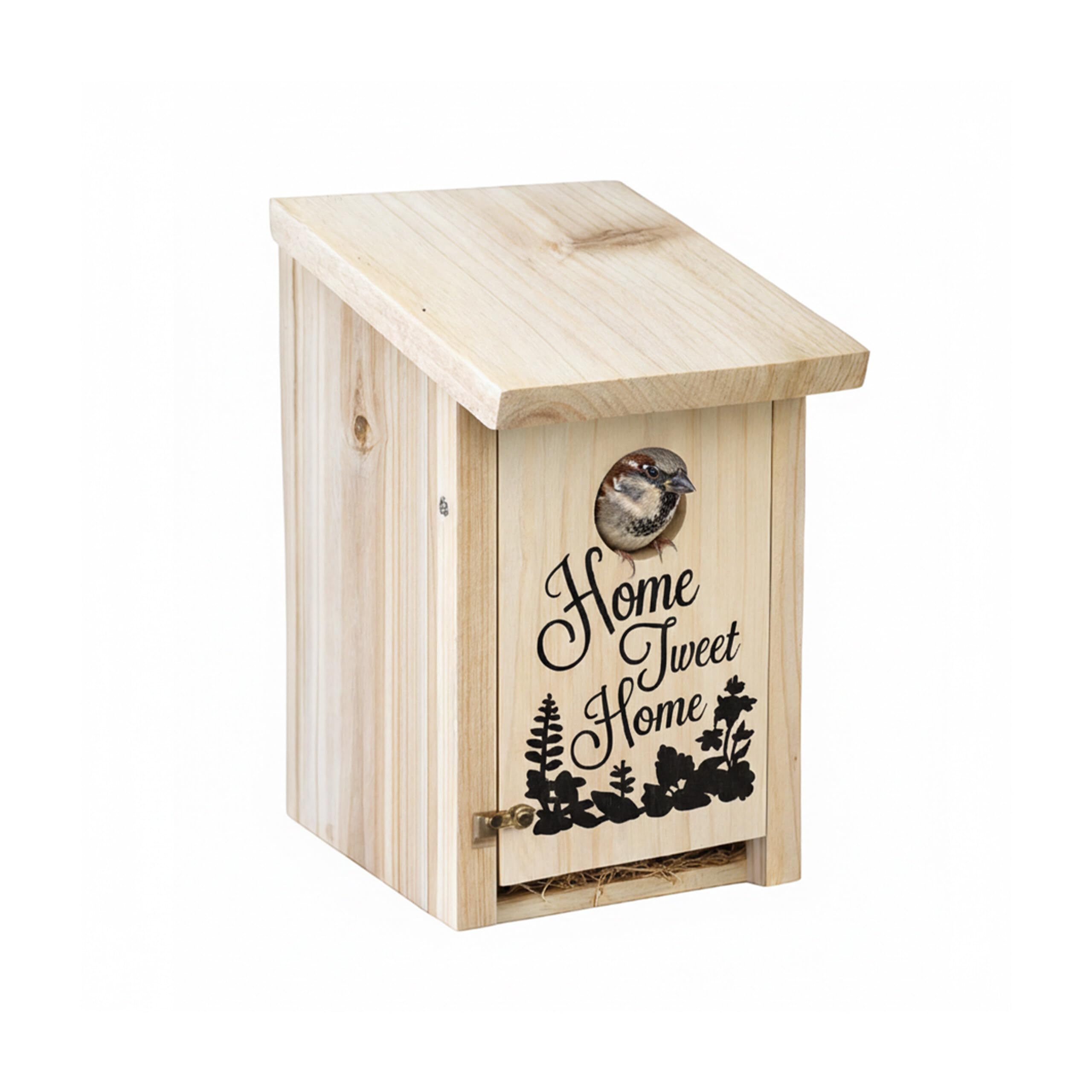 relaxdays-nistkasten-home-tweet-home-holzvogelhaus-rotgr-n-21-5-x-12-x-15-2-cm image 6