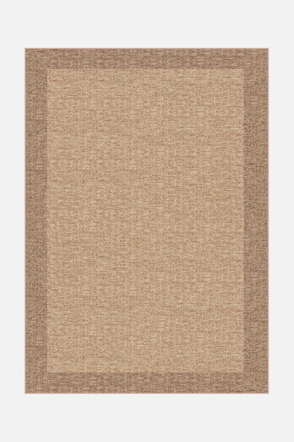 teppana-alisa-crema-jute-haptik-teppich-waschbar image 1