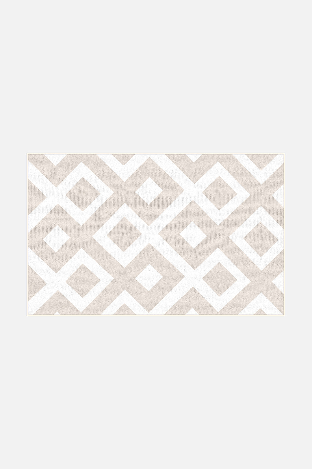 teppana-skandi-sand-badematte-waschbare-badematte-beige-modern-geometrisch image 1