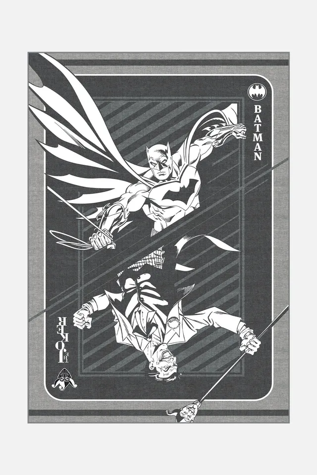 teppana-batman-joker-grau-teppich-waschbarer-lizenz-teppich image 1