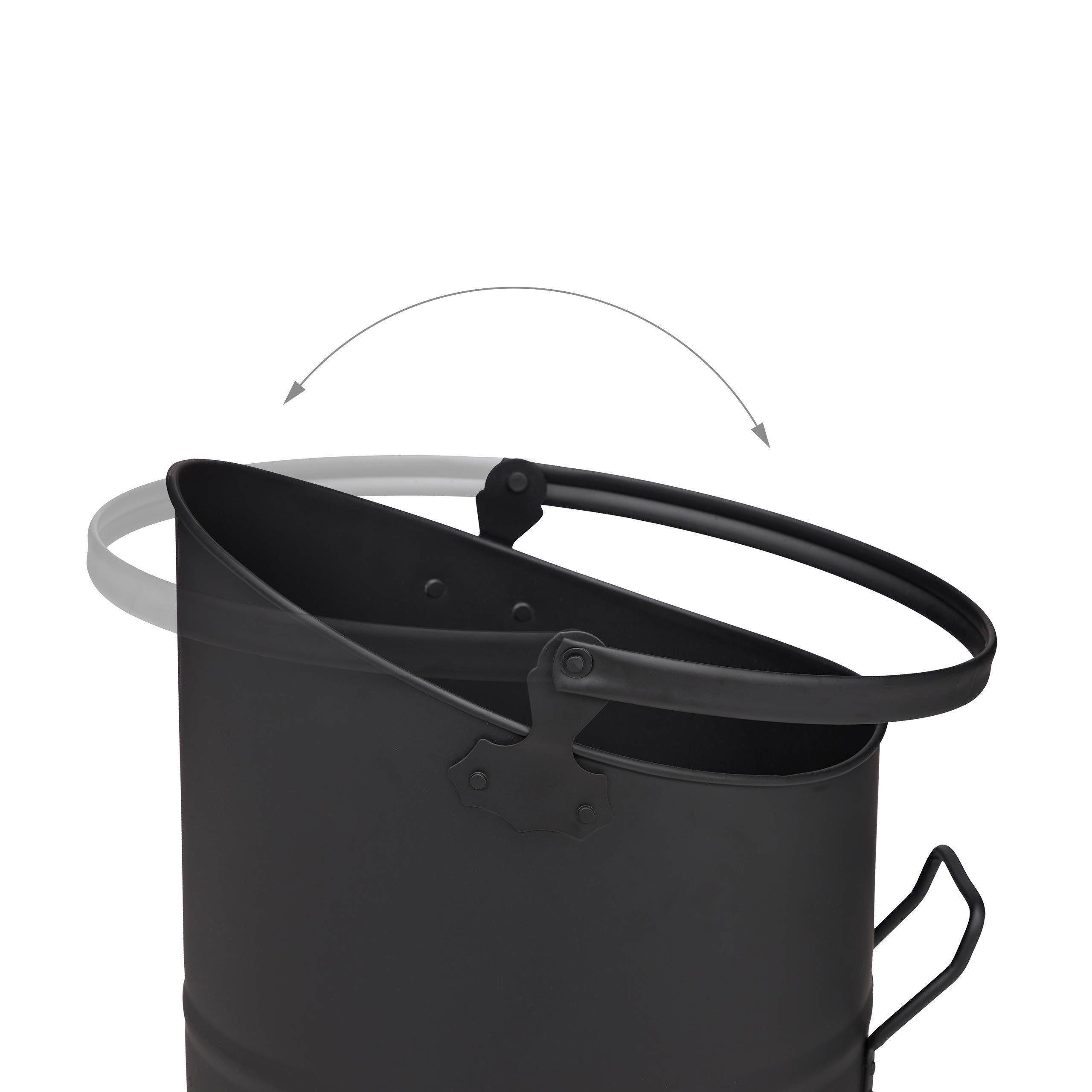 relaxdays-pelleteimer-3er-set-metall-kohleeimer-mit-griff-klappbarem-henkel-21-2 image 6