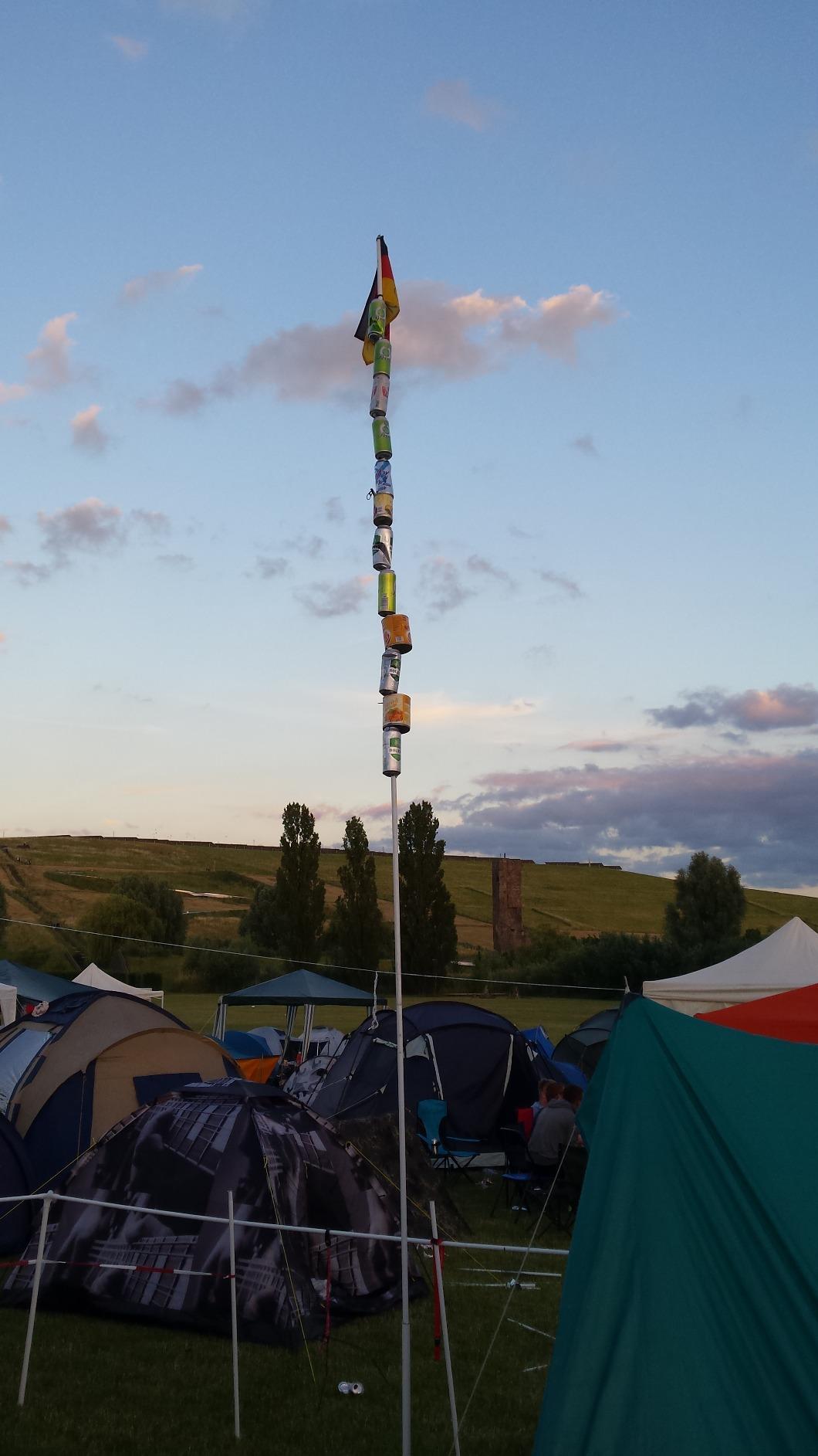 Praktisches Partyzelt