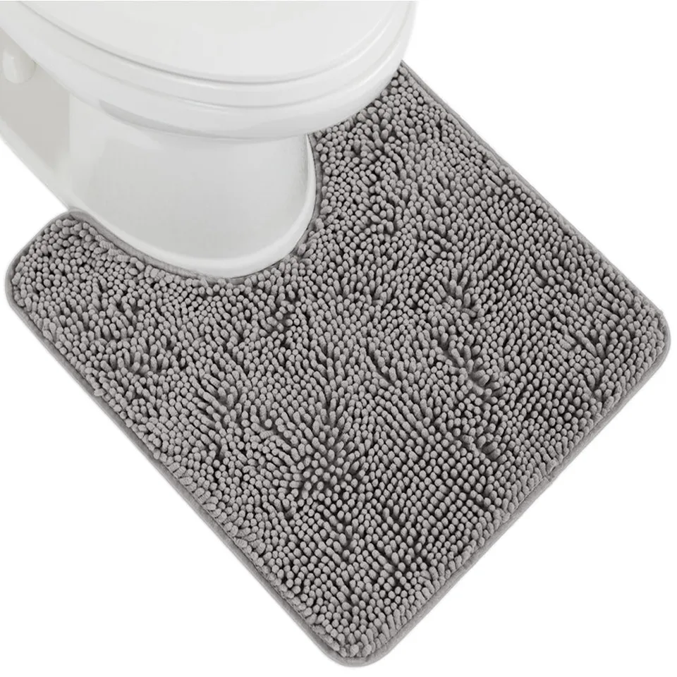 gorilla-grip-chenille-wc-vorleger-kontur-saugstark image 1