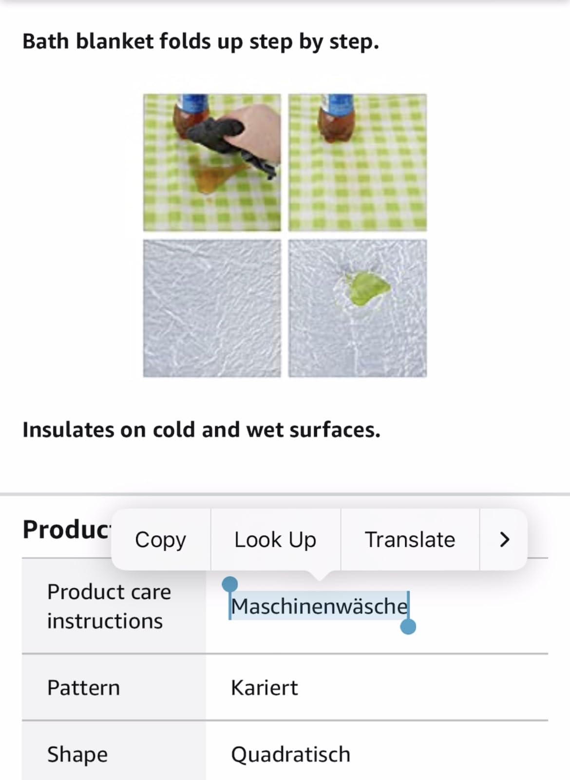 Schön groß