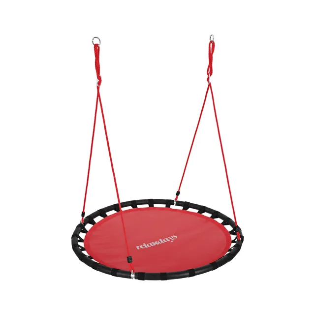 relaxdays-nestschaukel-rund-120-cm-h-ngeschaukel-f-r-kinder-erwachsene-bis-100-k image 1