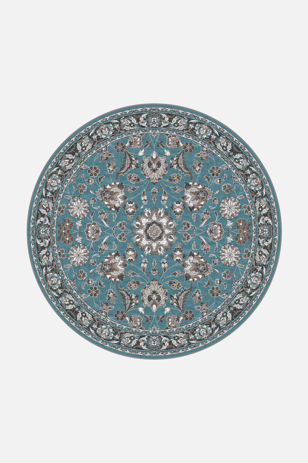 teppana-lilia-petrol-waschbarer-teppich image 8