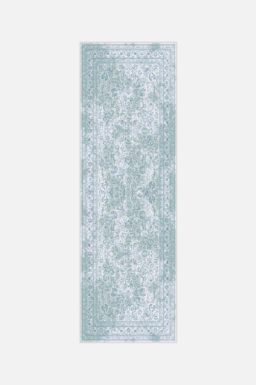 teppana-malu-mint-teppich-waschbarer-indoor-teppich-floral-blau-gr-n image 5