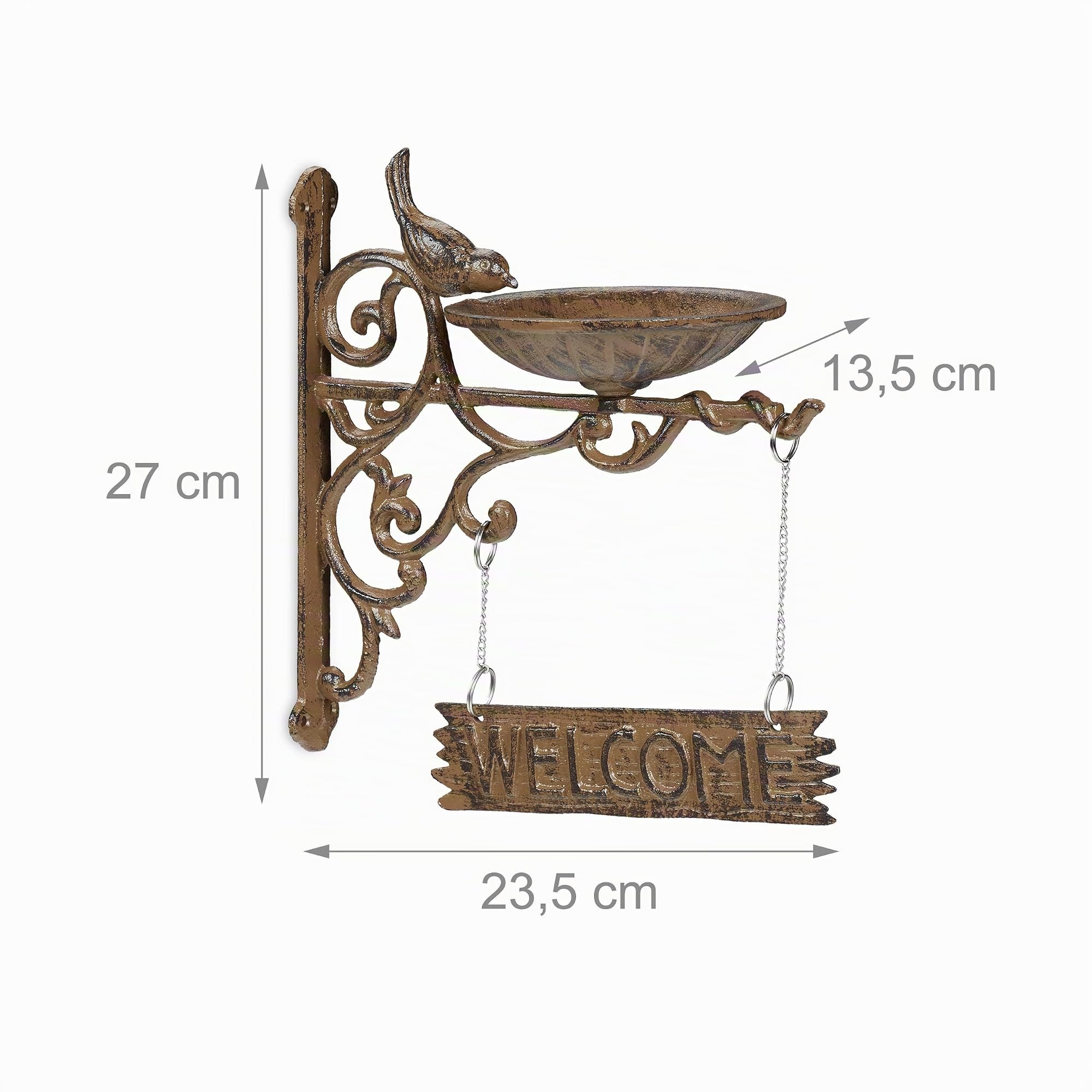 relaxdays-vogeltr-nke-gusseisen-welcome-wandmontage-braun image 4