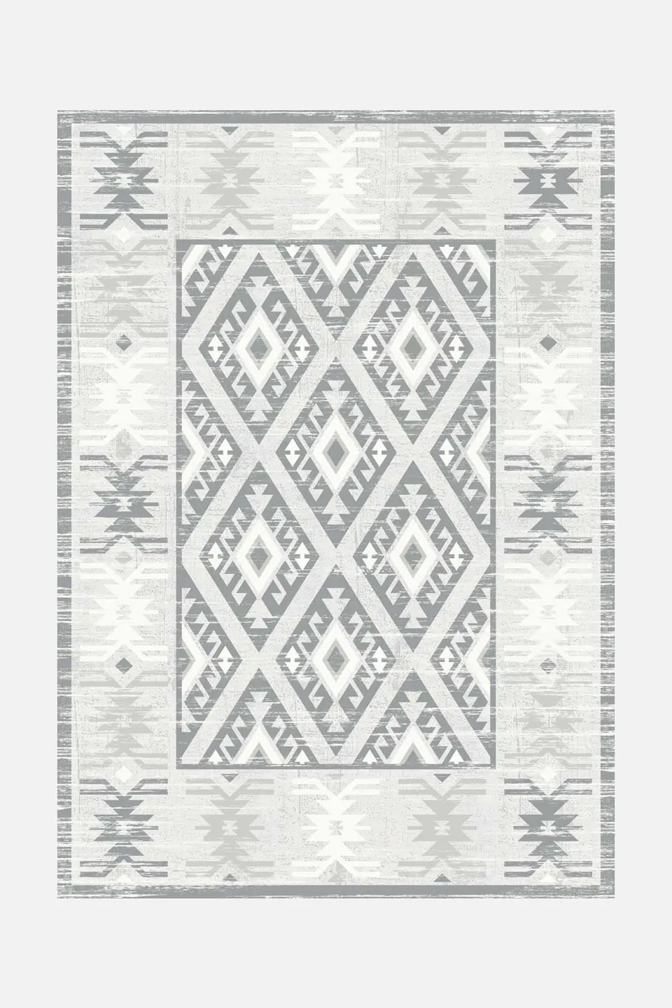 teppana-kolaya-grau-waschbarer-teppich-marokkanisch image 1