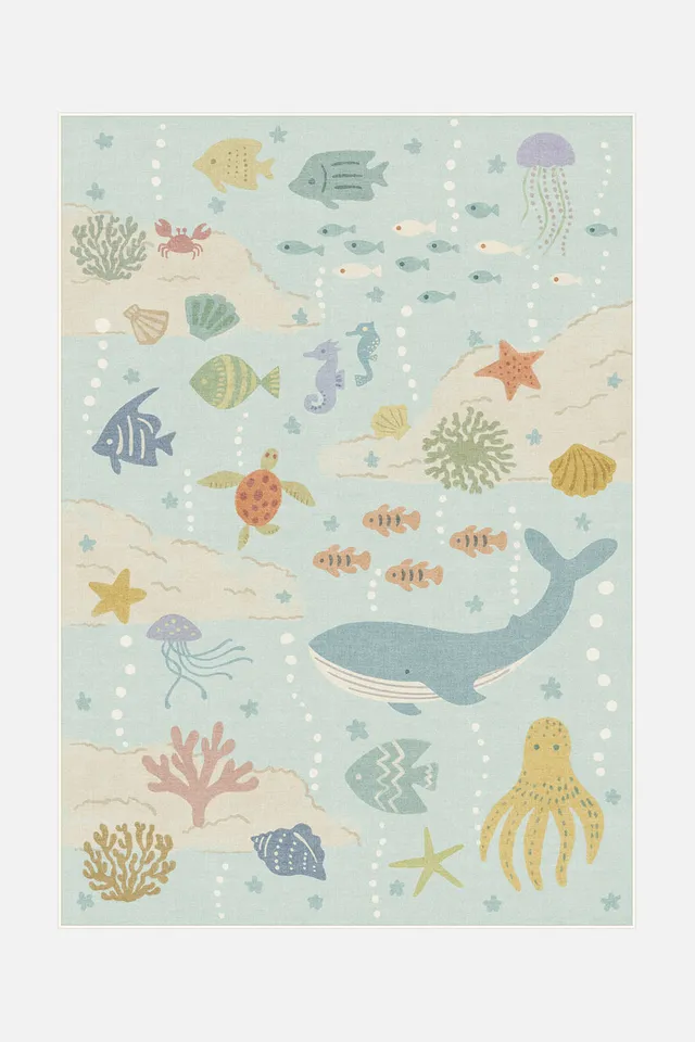 teppana-unterwasserwelt-bunt-waschbarer-indoor-teppich image 1
