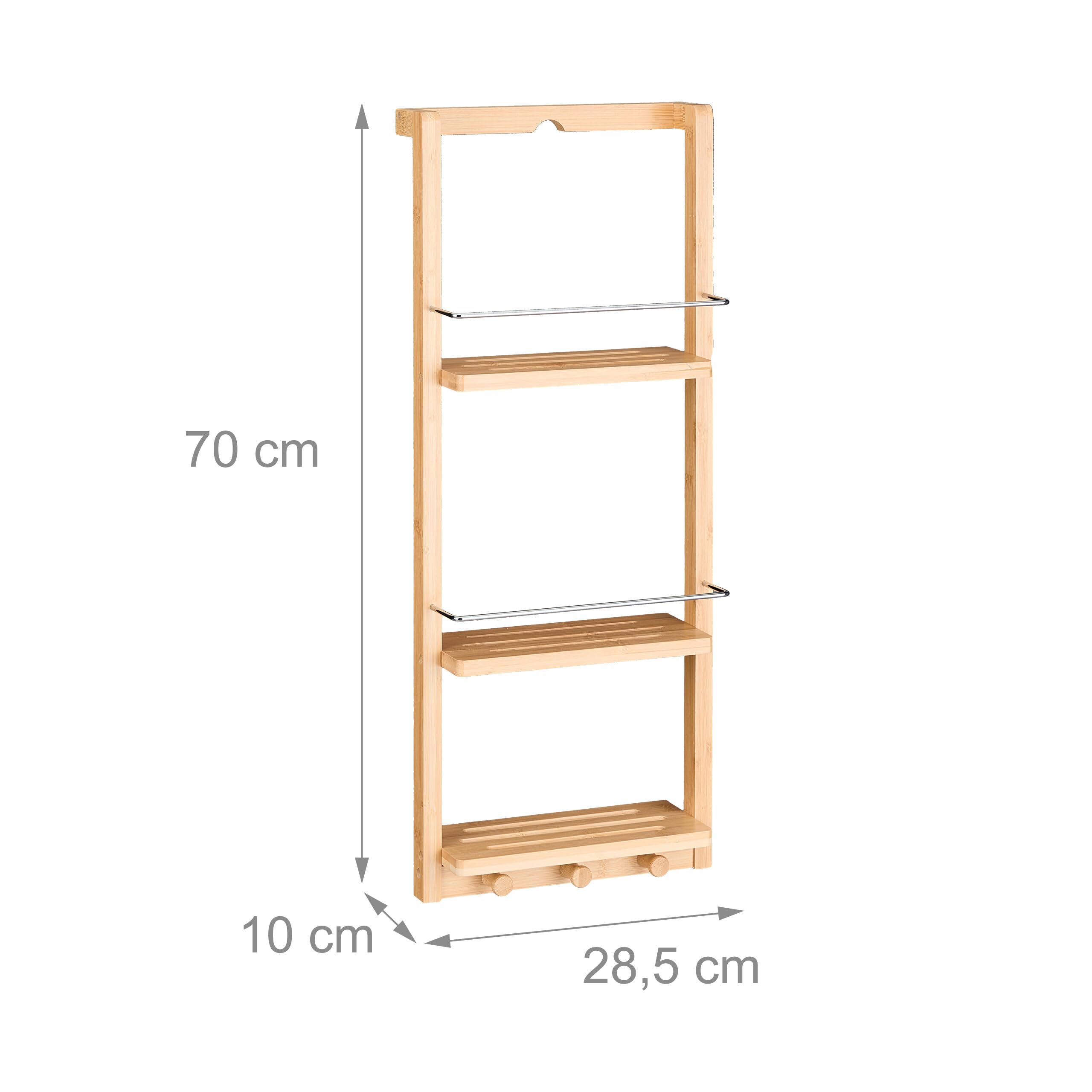 relaxdays-h-ngeregal-bad-bambus-3-ablagen-70-x-28-5-x-10-cm image 3