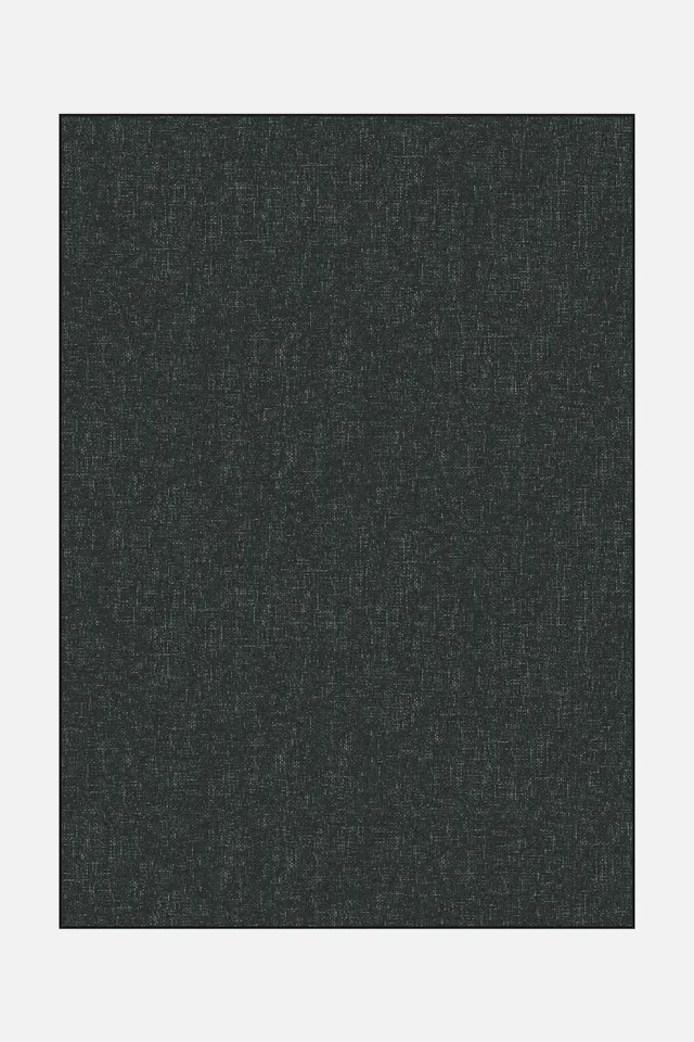 teppana-mono-obsidian-jute-haptik-teppich-schwarz-waschbar image 1