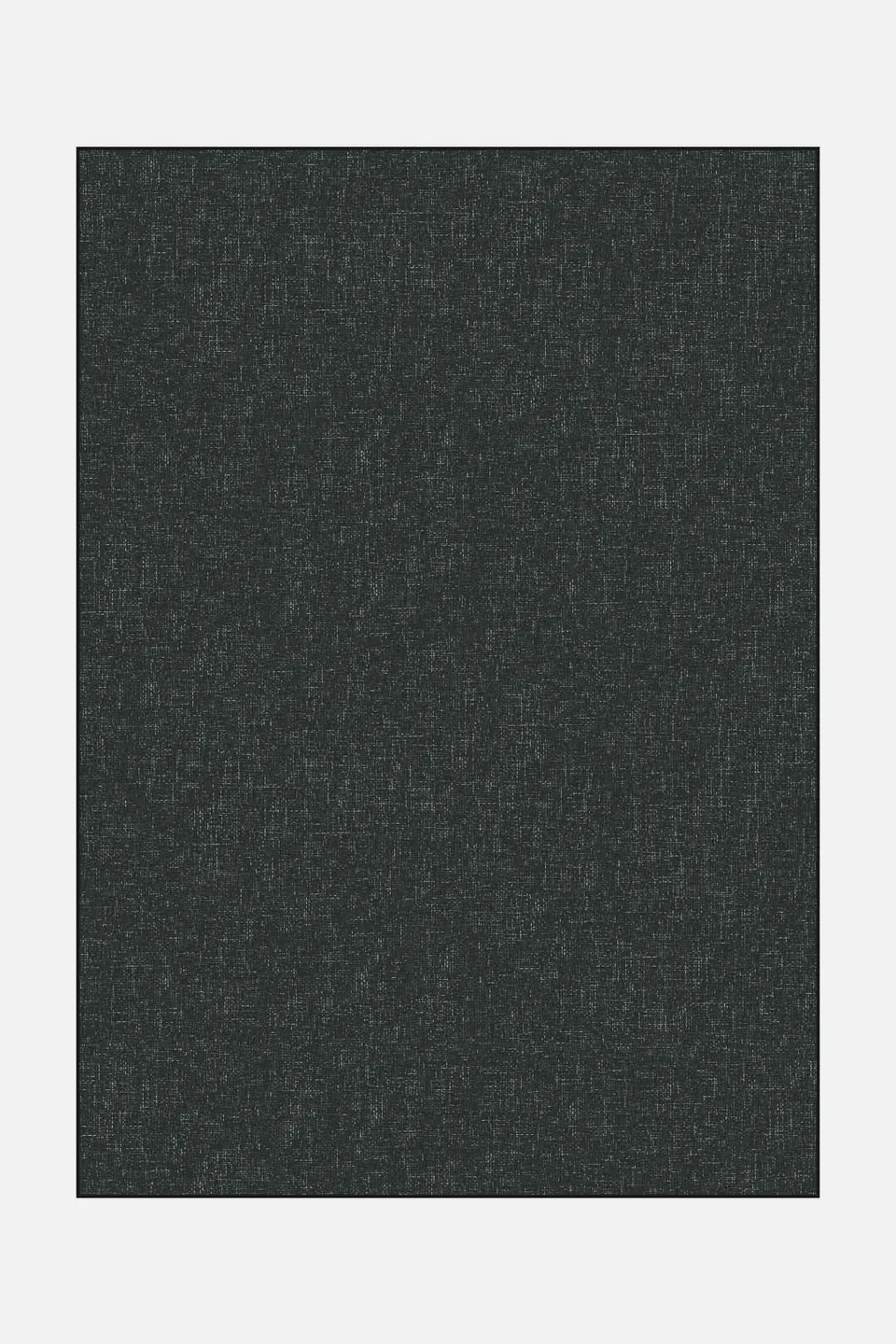 teppana-mono-obsidian-jute-haptik-teppich-schwarz-waschbar image 1