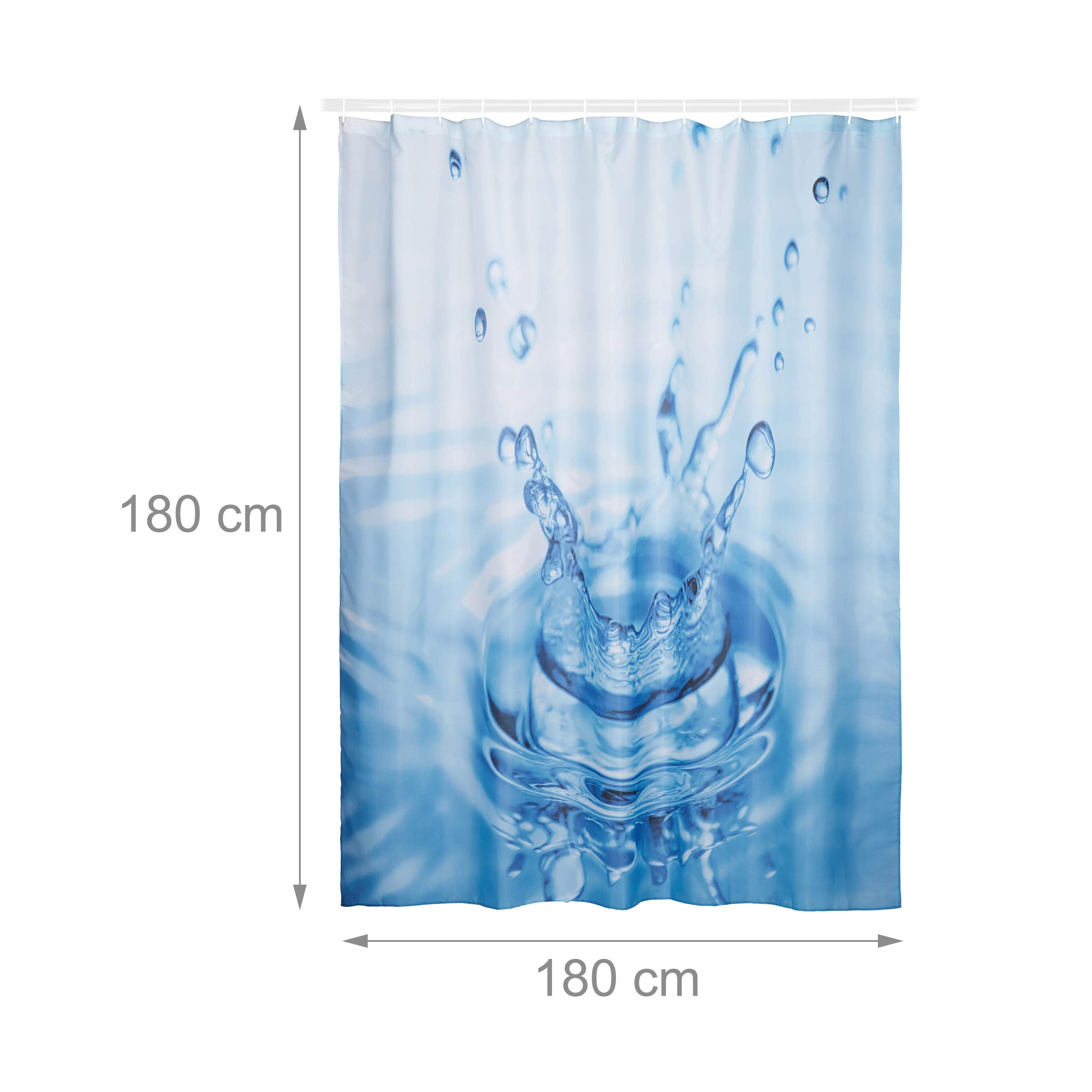 relaxdays-duschvorhang-wassertropfen-180x180-cm-badewannenvorhang-polyester-blau image 4