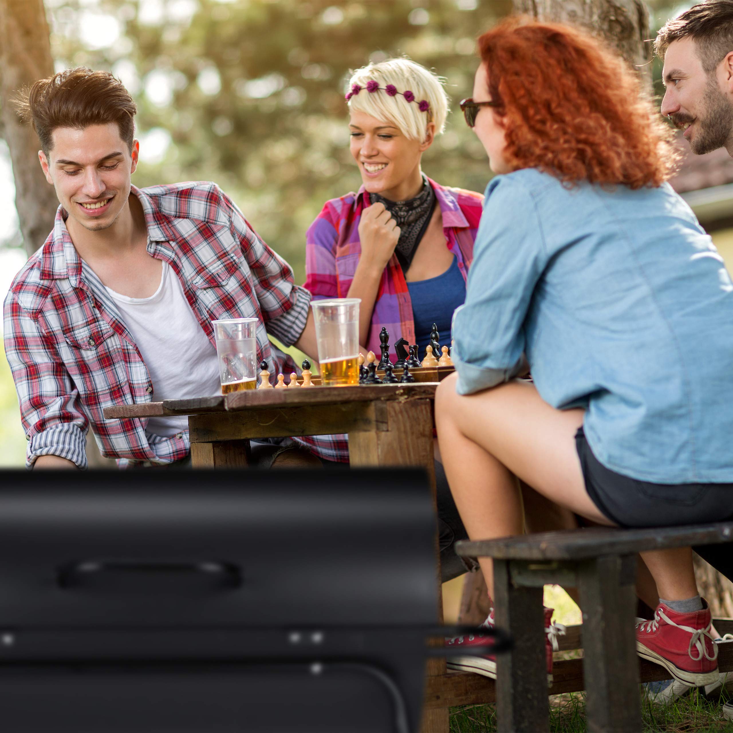 relaxdays-holzkohlegrill-xxl-grillwagen-mit-deckel-schwarz-96-5-x-103-x-64-5-cm image 3