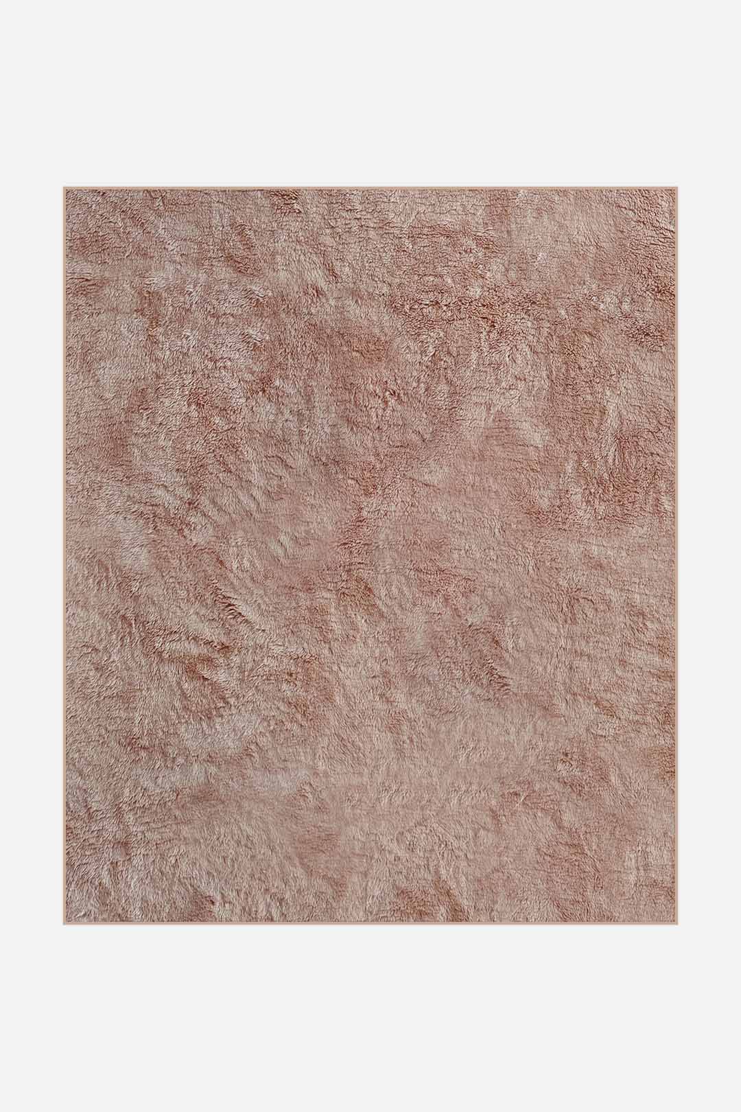 teppana-flausch-mono-blush-teppich-waschbarer-hochflor-teppich-braun-einfarbig image 6