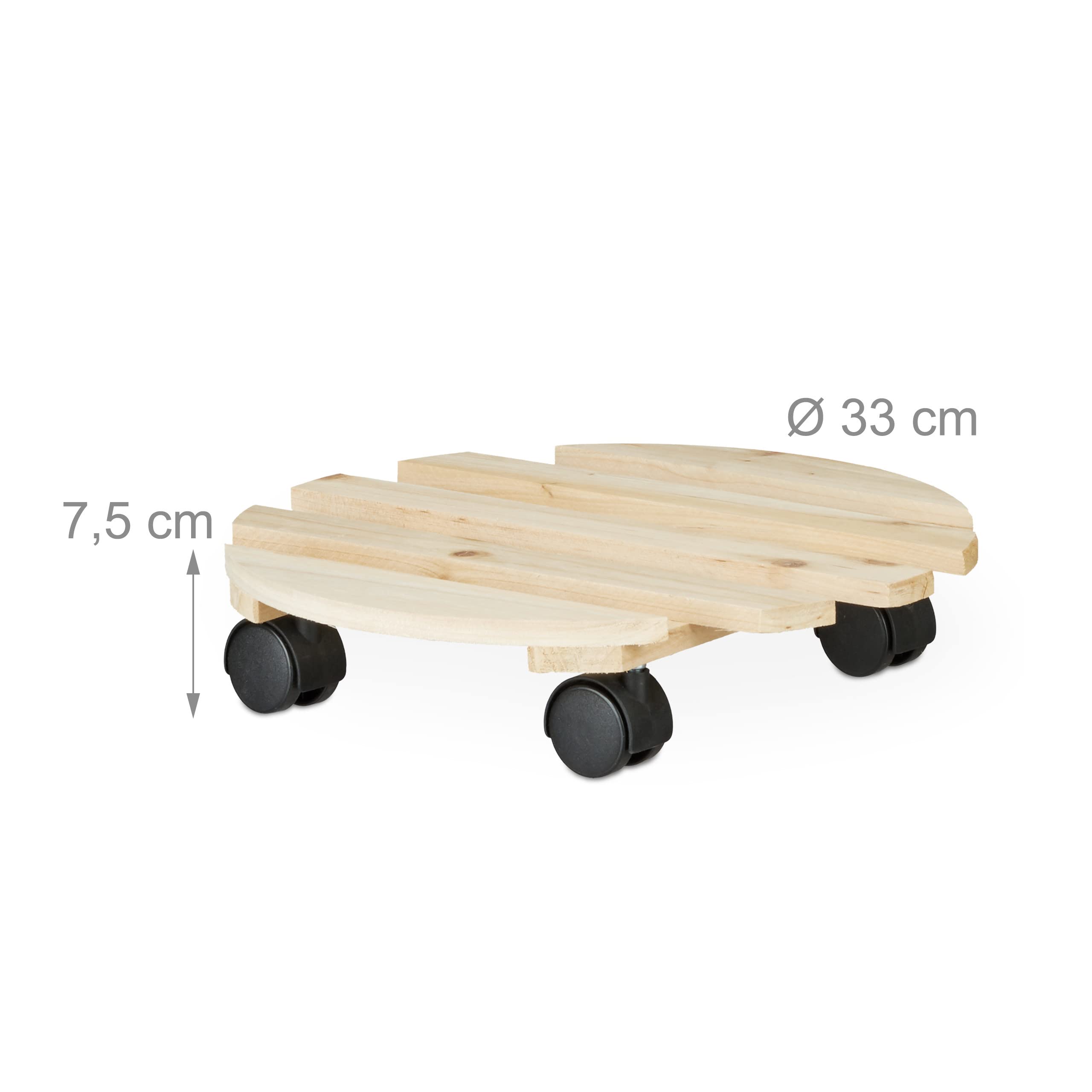 relaxdays-pflanzenroller-holz-rund-3er-set-blumenroller-33-cm-bis-30-kg-natur image 4