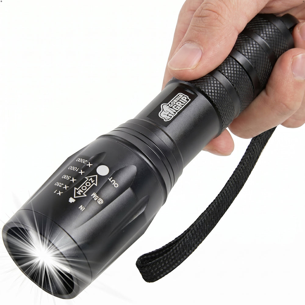 gorilla-grip-taktische-taschenlampe-led-345-lumen image 1