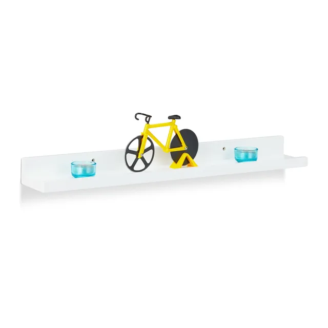 relaxdays-schweberegal-schmal-wei-wandboard-60x10-cm-mdf image 1