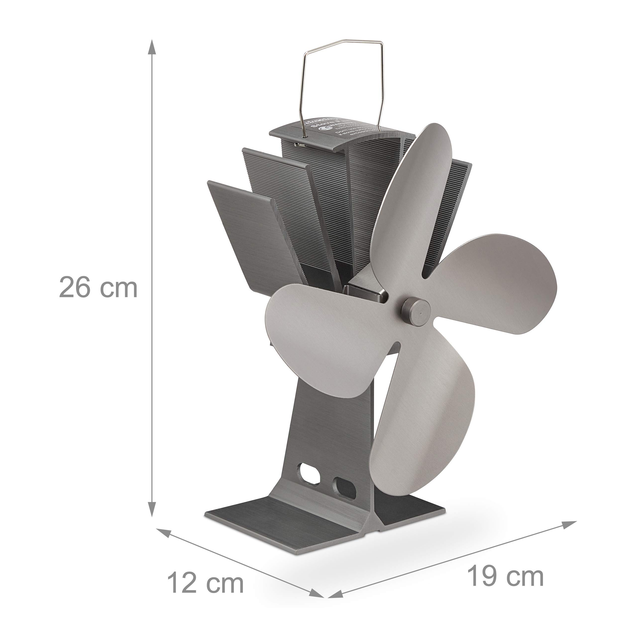 relaxdays-ofenventilator-ohne-strom-4-bl-tter-silber image 4
